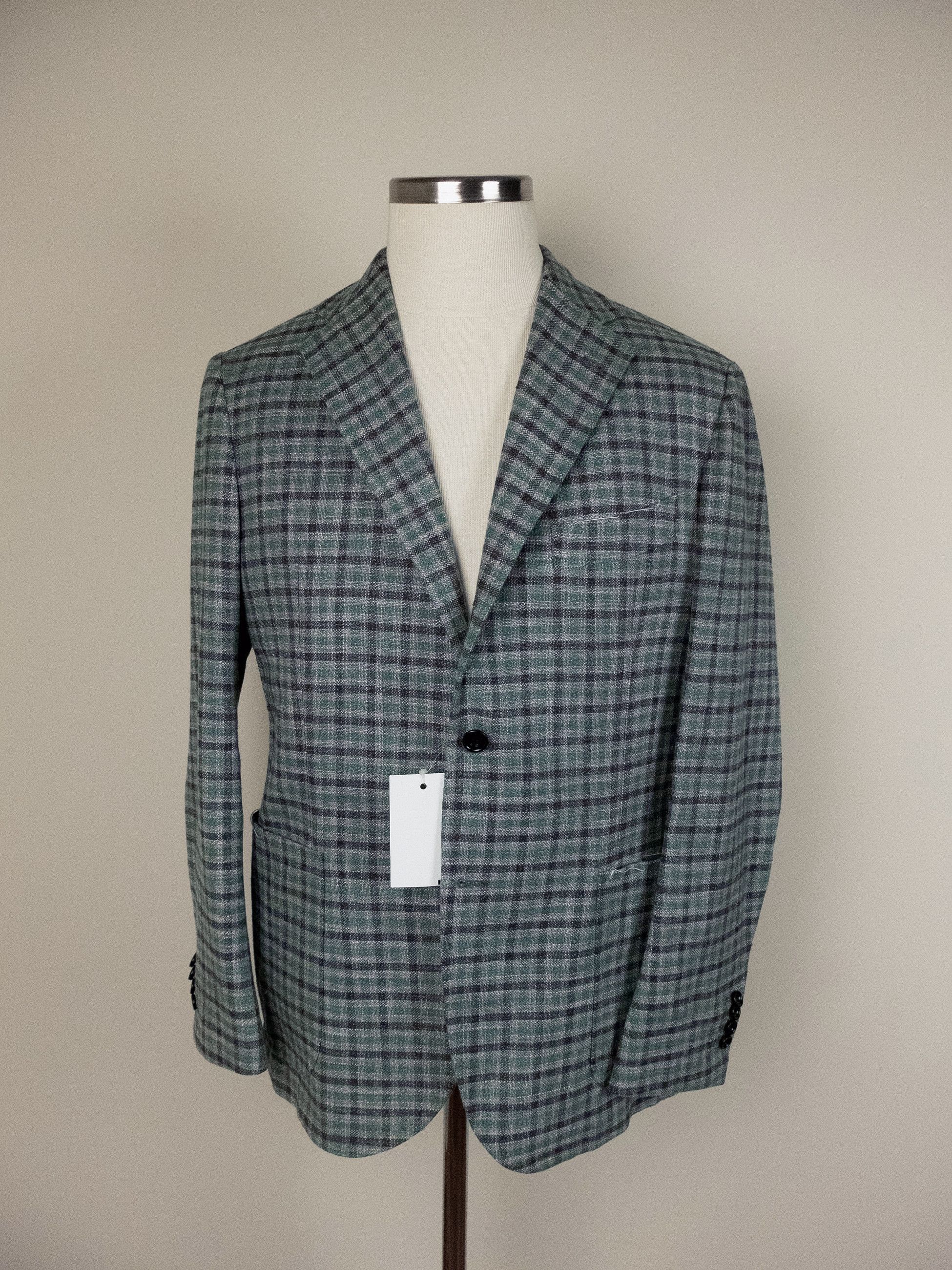 Men`s Brioni Nomentano Gray Wool Super 150s Blazer Size 44R