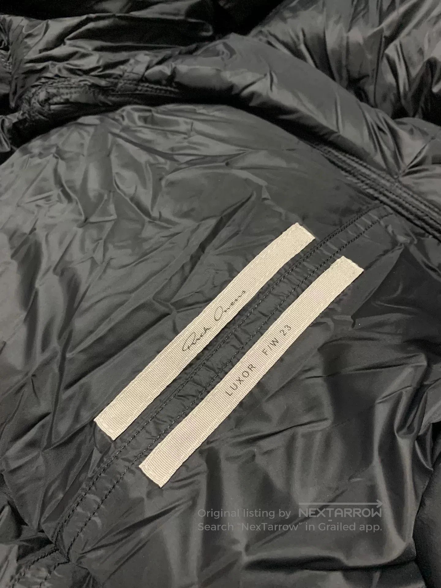 Rick Owens Rick Owens LS Wizard Hat Long Down Jacket. Size US L / EU 52-54 / 3 - 4 Thumbnail