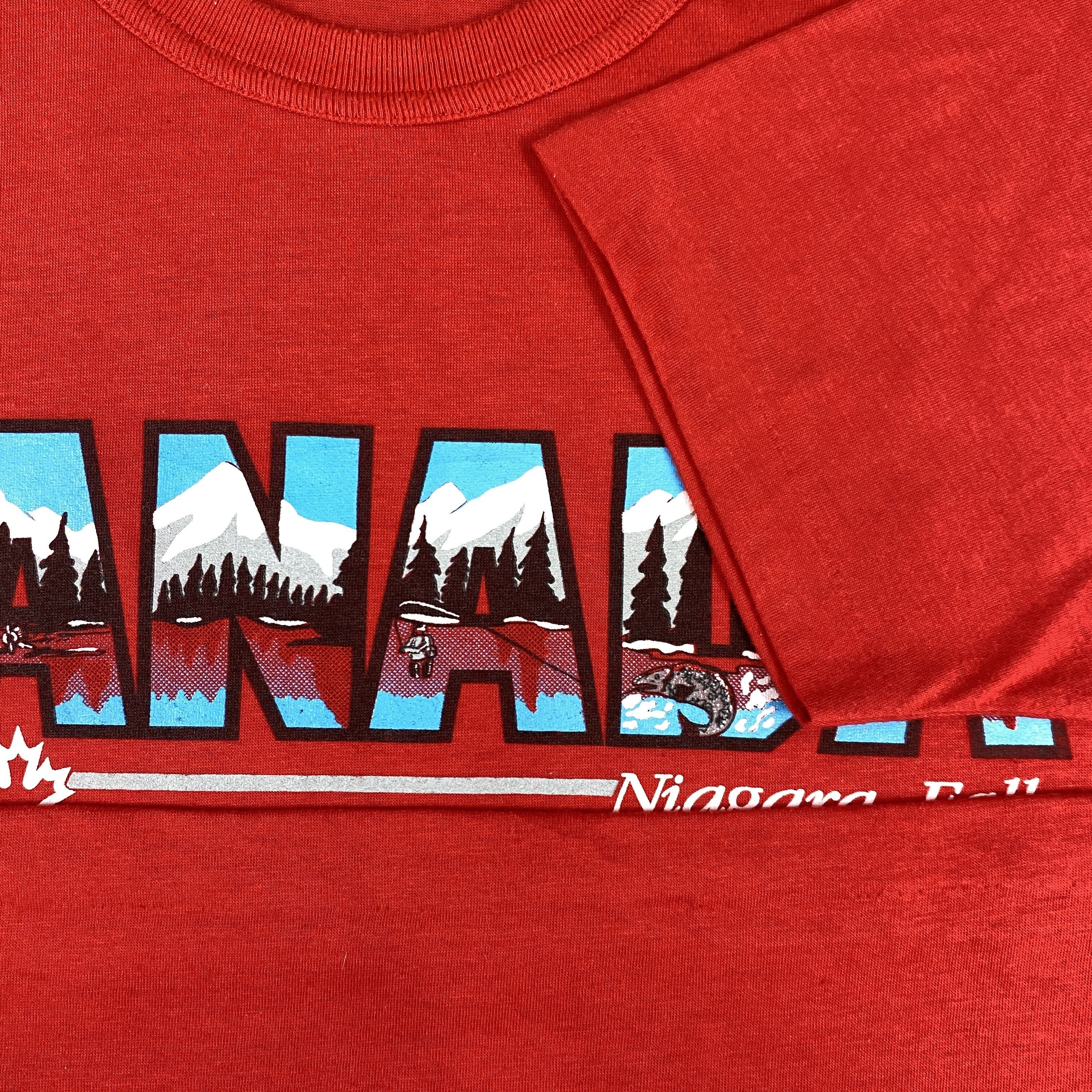 Vintage Vintage 1980s Canada Niagara Falls Large T-Shirt - L094 Size US L / EU 52-54 / 3 - 5 Thumbnail
