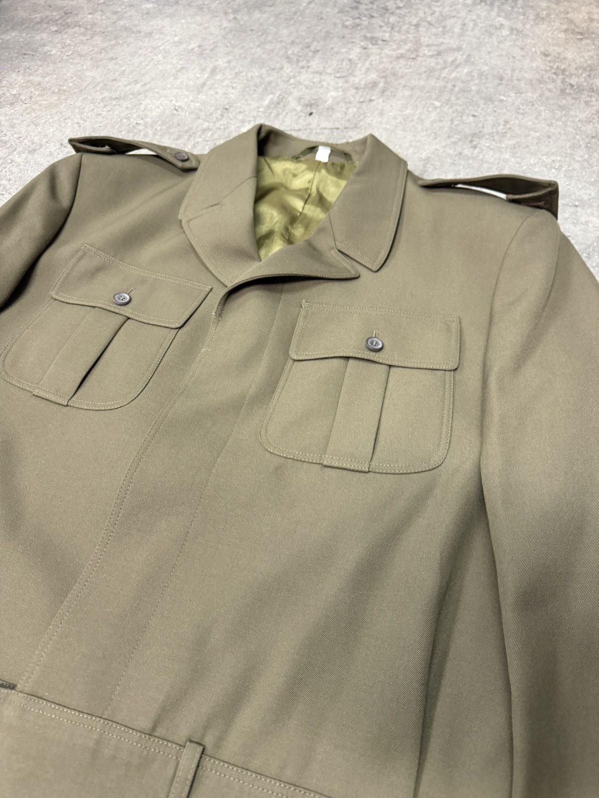 Japanese Brand ᶠᵃⁿᶜʸᵍᵘʸ NWT Vintage Military Jacket Boxy Y2K Polizei Size US M / EU 48-50 / 2 - 5 Thumbnail