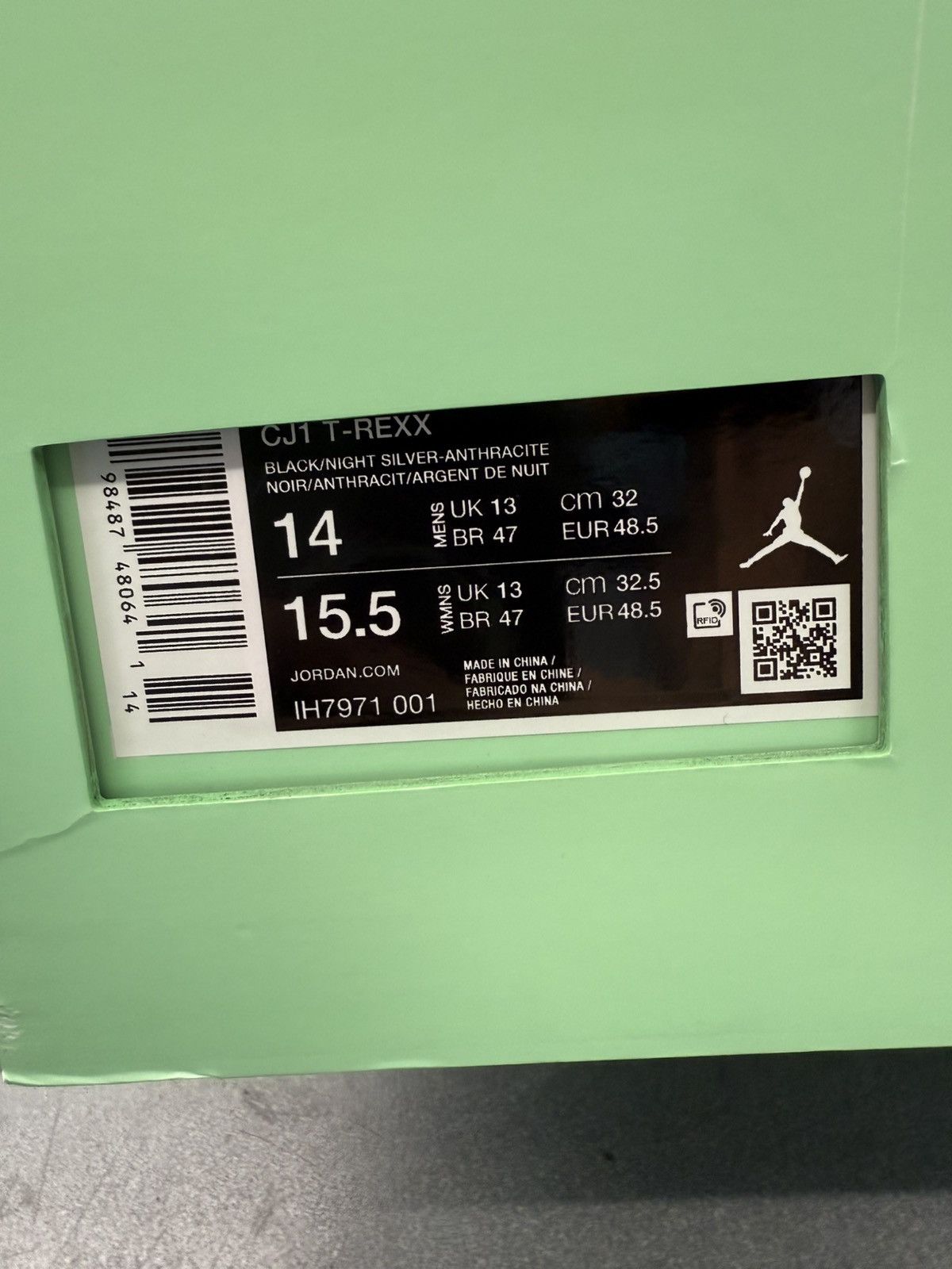 Nike × Travis Scott 2025 Jordan Jumpman Jack TR Travis Scott Chase B Black Night Size US 14 / EU 47 - 14 Thumbnail