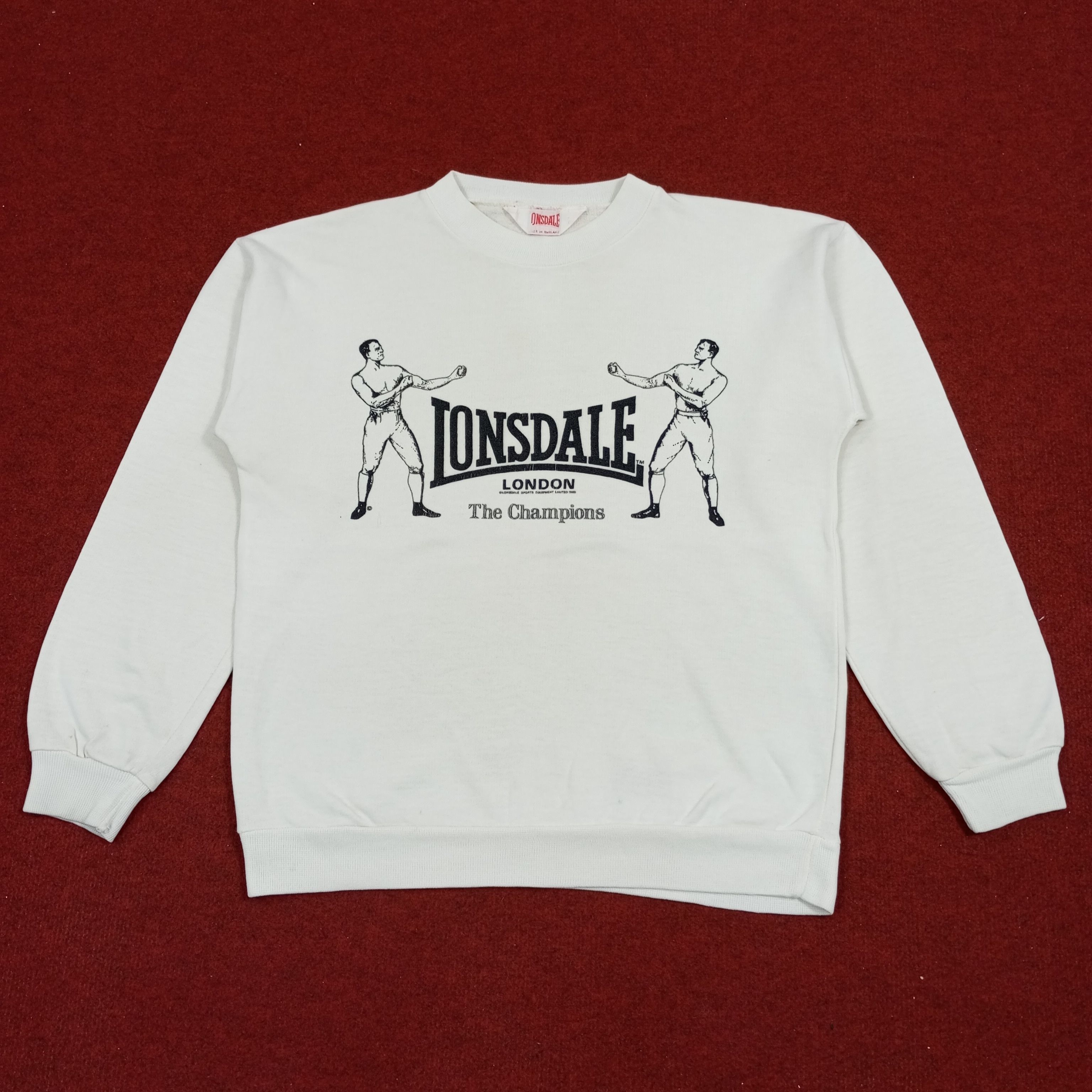 Lonsdale × Vintage Lonsdale London The Champions Vintage Sweatshirt Size US M / EU 48-50 / 2 - 1 Thumbnail