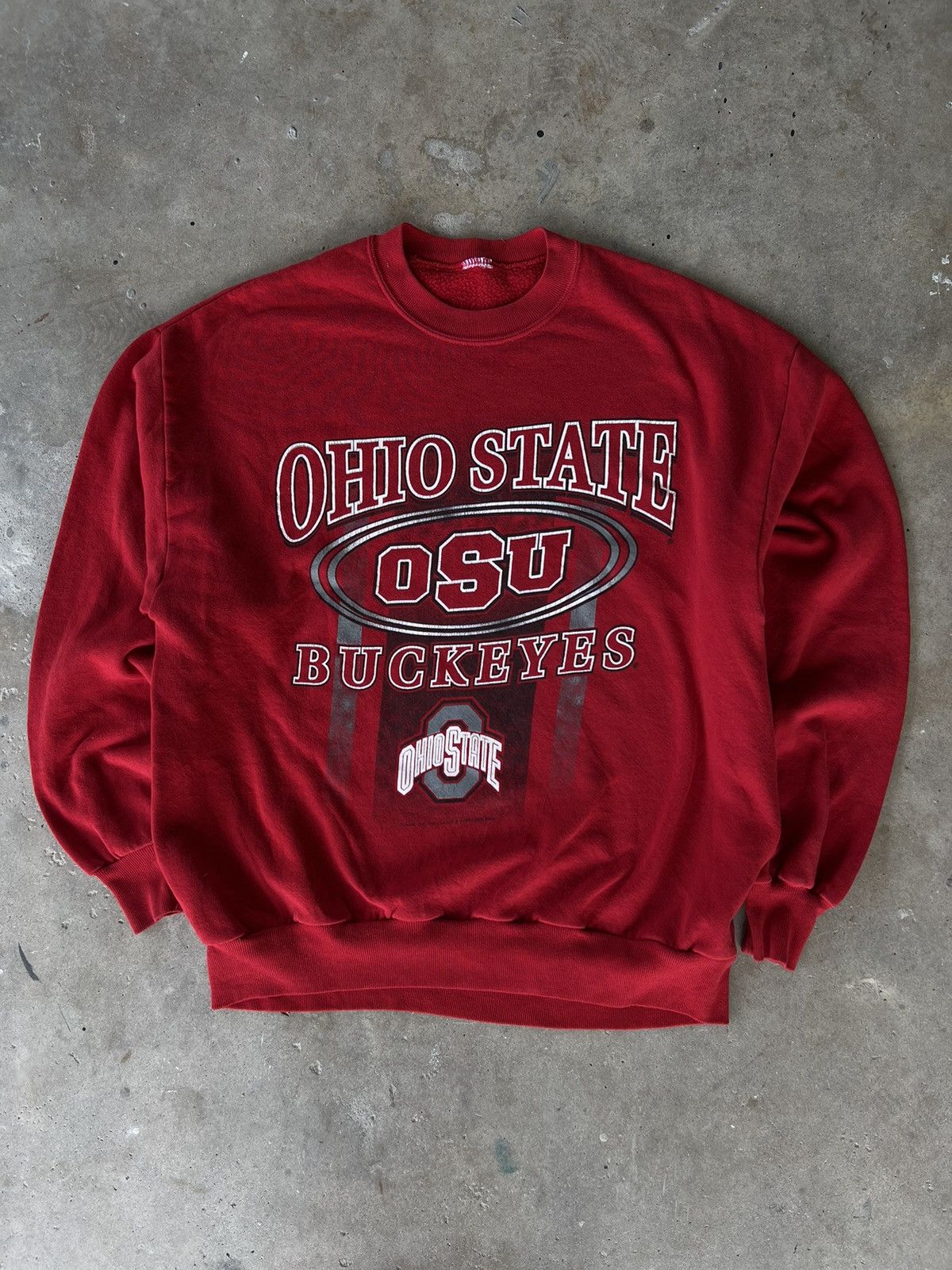 NFL × Salem Sportswear × Vintage Vintage 90’s University of Ohio State Buckeyes Sweatshirt Size US L / EU 52-54 / 3 - 1 Preview