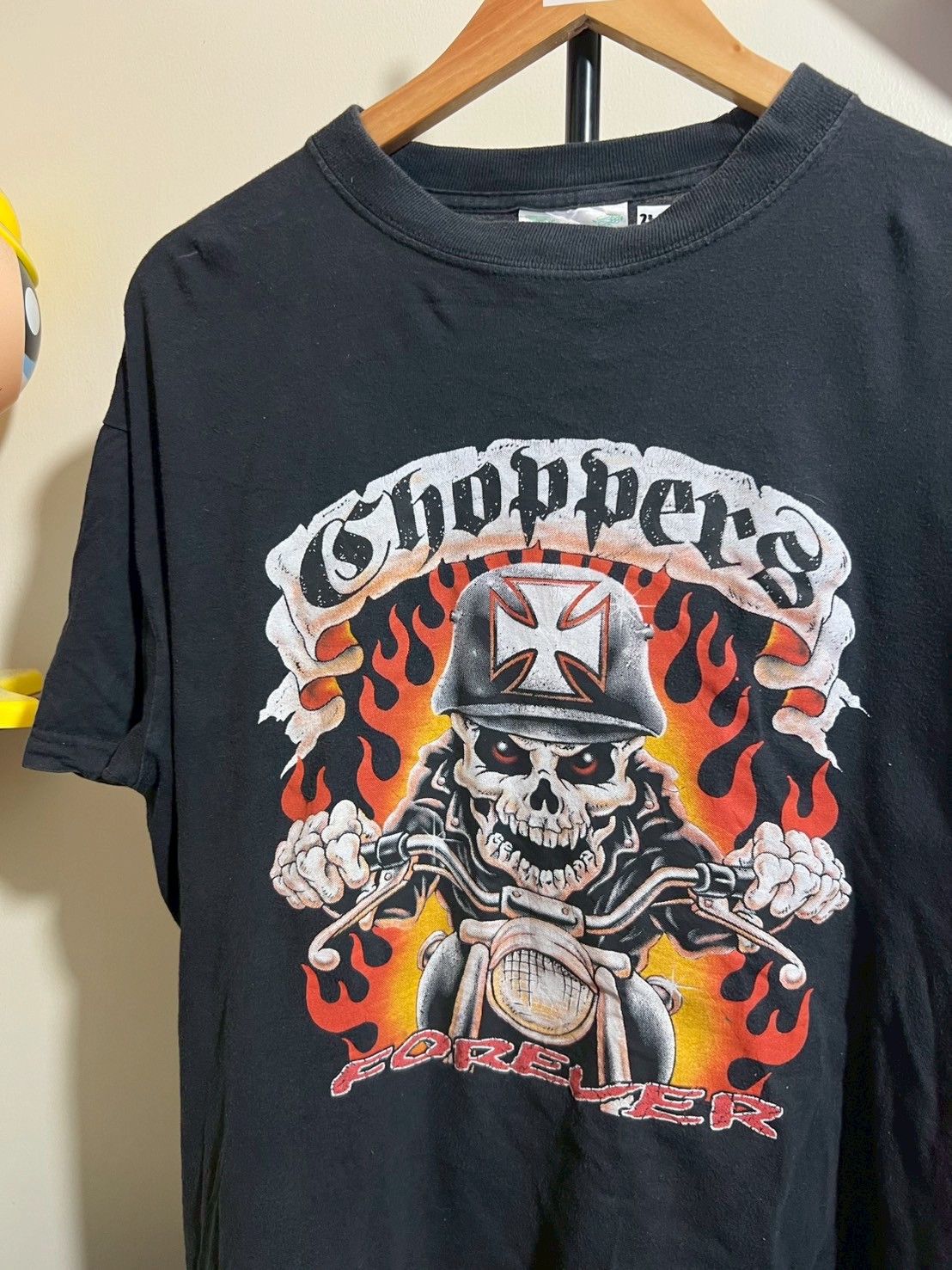 Vintage × West Coast Choppers Vintage Chopper Ghost Rider Forever Biker shirt bnz03 Size US M / EU 48-50 / 2 - 1 Thumbnail