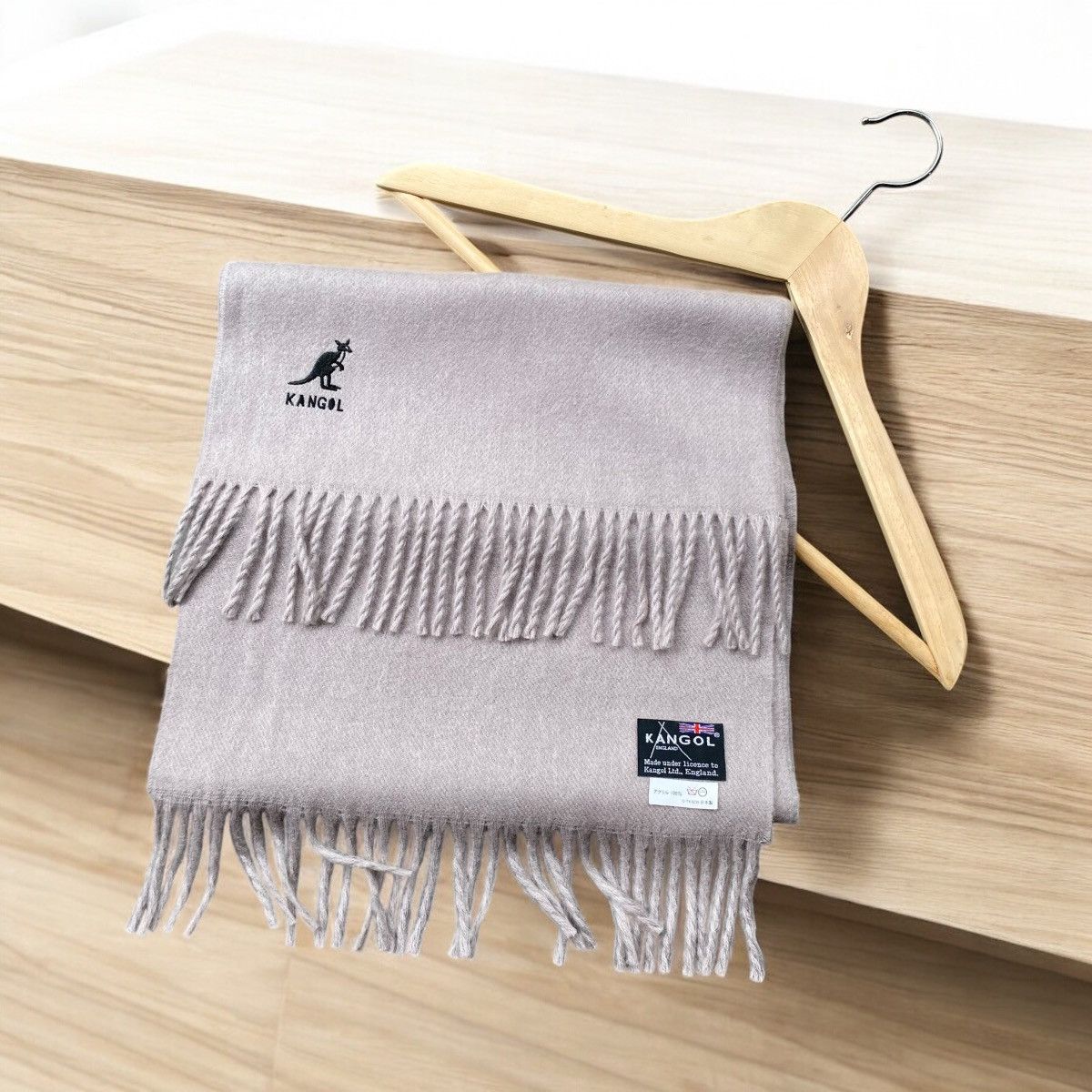 Kangol KANGOL Soft Lilac Comfort Scarf Size ONE SIZE - 2 Thumbnail