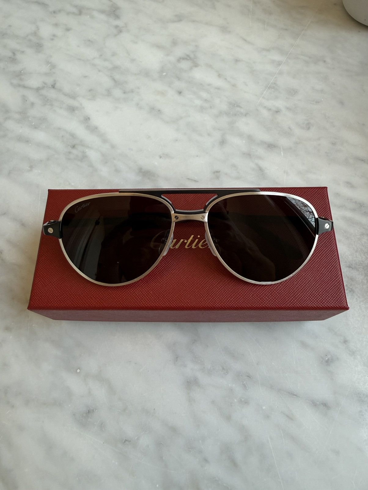 Cartier Cartier santos de Cartier aviators Size ONE SIZE - 1 Thumbnail