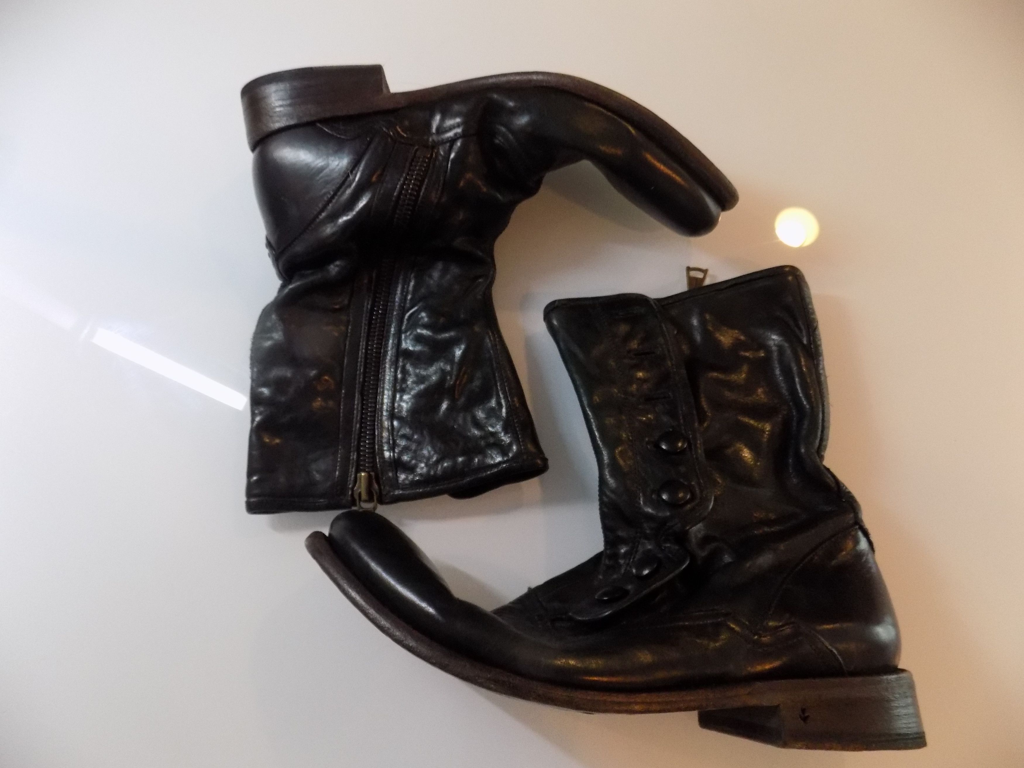John Varvatos Bowery 7 Button Boot - Rare Size US 11 / EU 44 - 1 Thumbnail