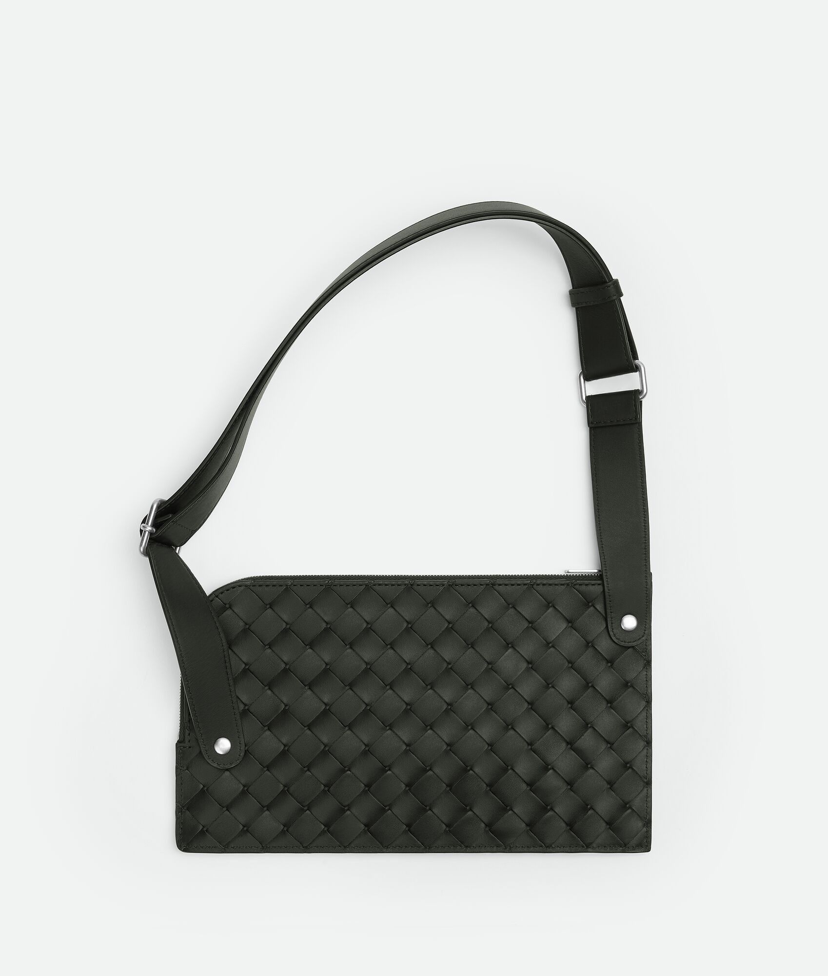 Bottega Veneta o1n1vont0225 Size: OS / Intrecciato Sling Bag in Dark Green Size ONE SIZE - 3 Thumbnail