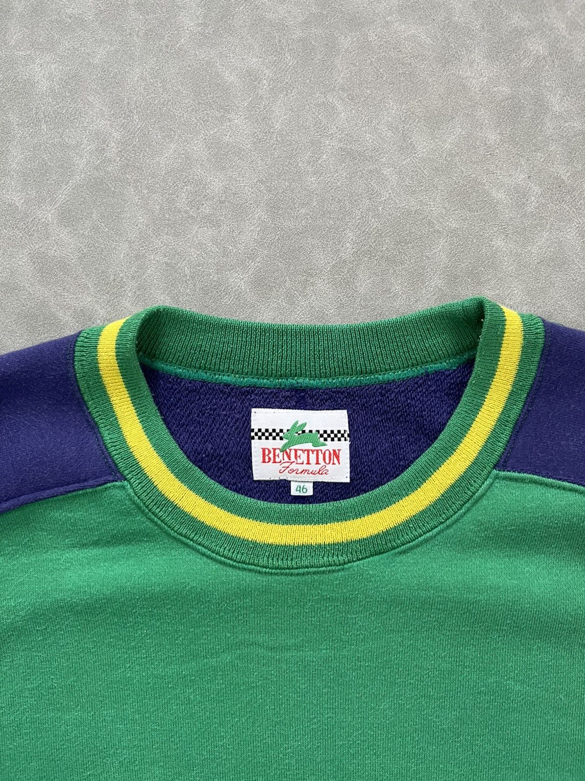 Benetton 90s Benetton F1 Racing team sweatshirt Size US M / EU 48-50 / 2 - 2 Thumbnail