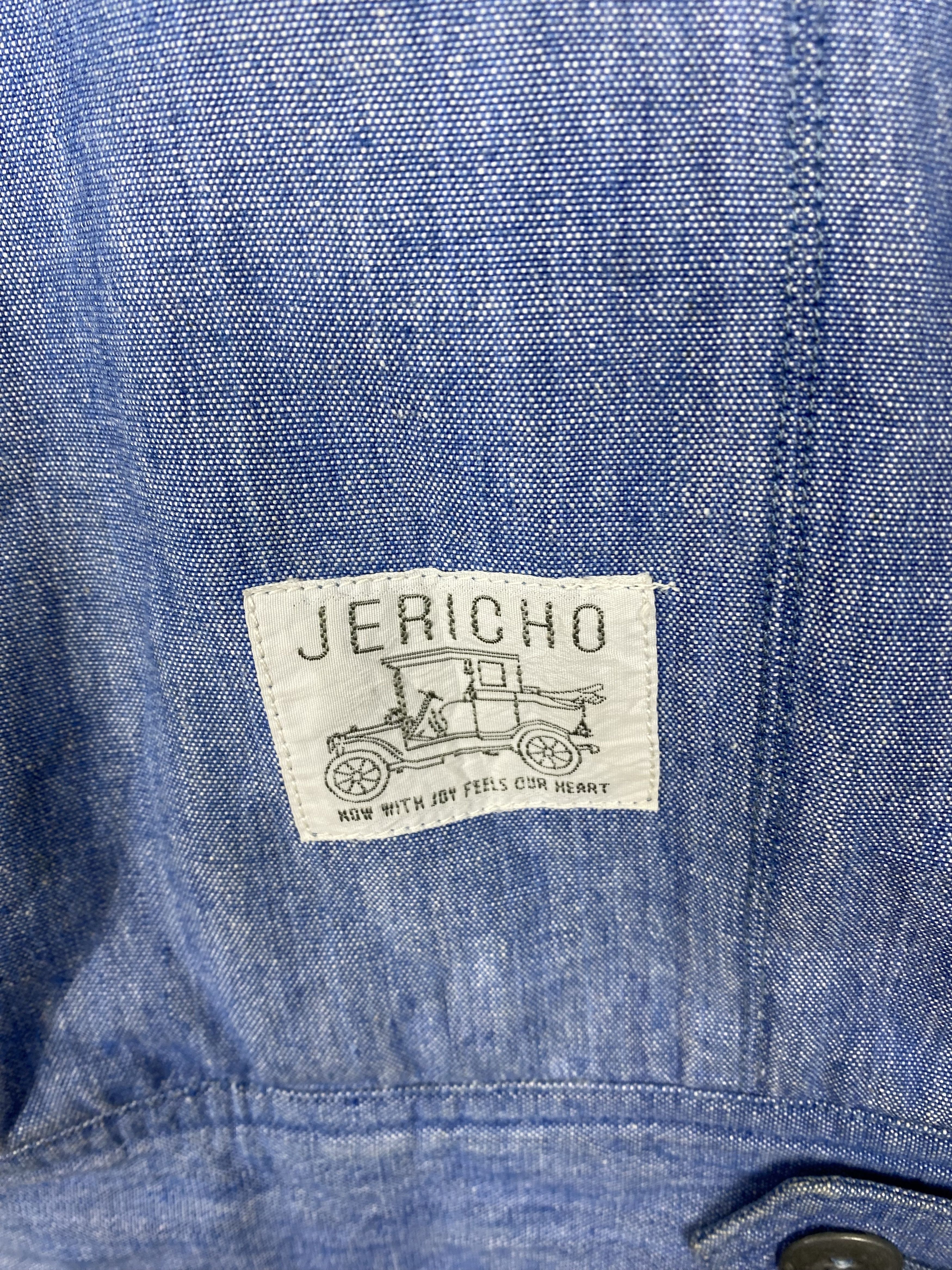 Japanese Brand Vintage Jericho Light Blue Denim Military-Style Size US M / EU 48-50 / 2 - 4 Thumbnail