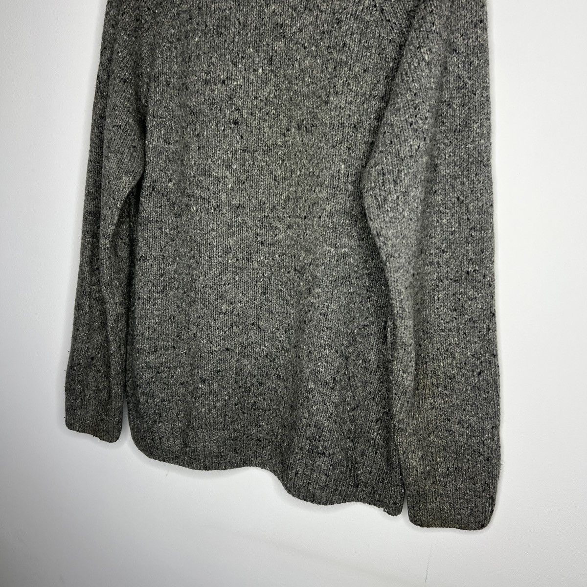 Carhartt × Carhartt Wip × Vintage Carhartt Anglistic Wool Sweater Knitwear Jumper Grey Y2K Size US XL / EU 56 / 4 - 9 Thumbnail