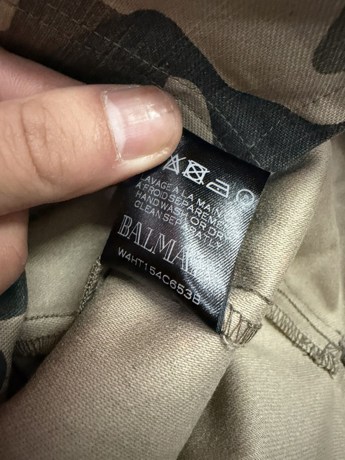 Balmain BALMAIN CAMO BUTTON UP SHIRT Size US XS / EU 42 / 0 - 6 Thumbnail