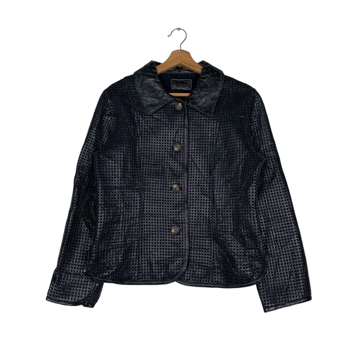 Japanese Brand Japanese Brand M. Stream Leather Jacket Size M / US 6-8 / IT 42-44 - 1 Thumbnail
