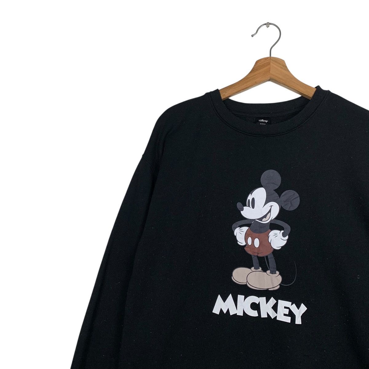 Disney Disney Mickey Mouse Black Sweatshirt Size US M / EU 48-50 / 2 - 6 Thumbnail