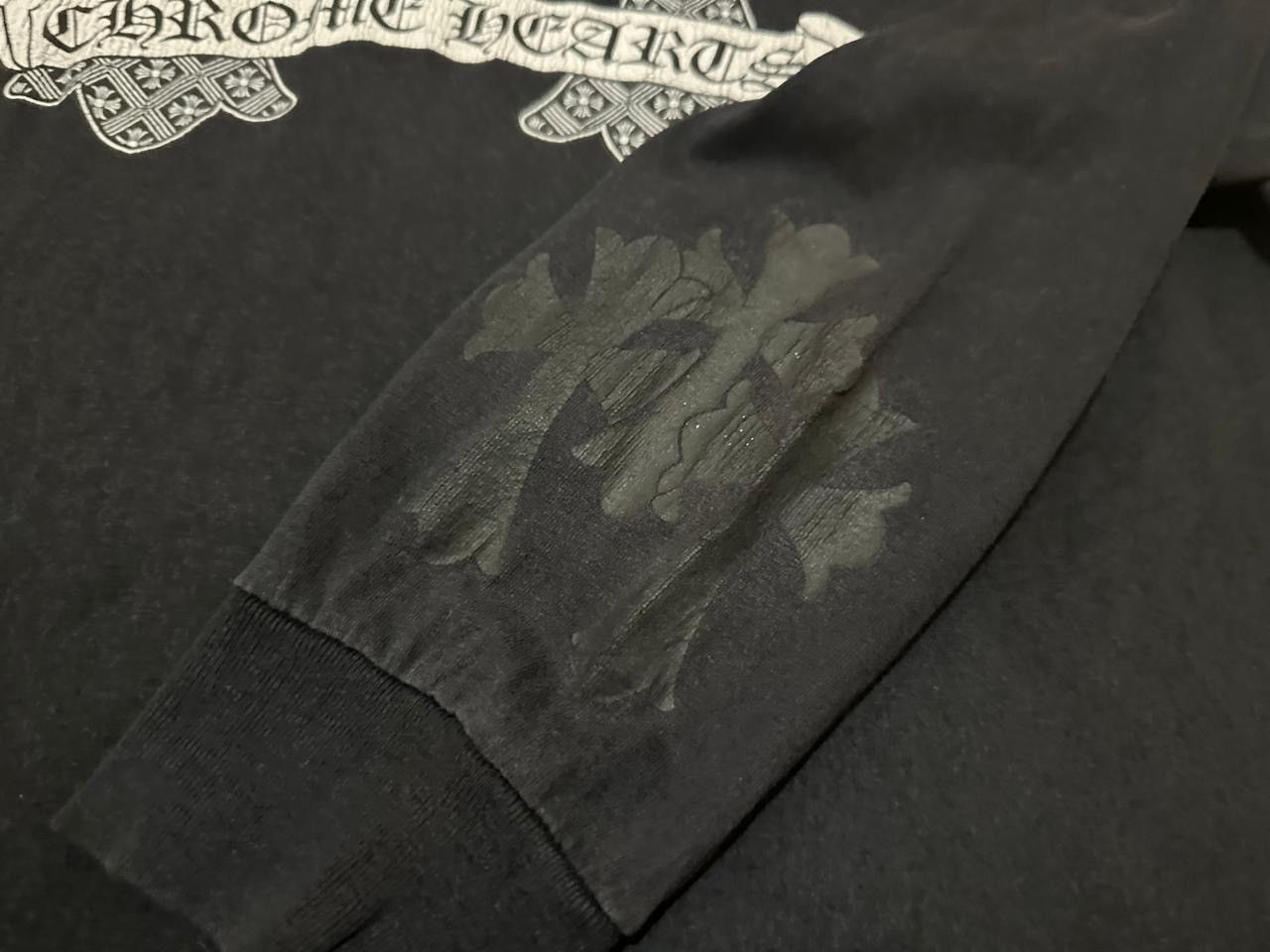 Chrome Hearts Rare Vintage Chrome Hearts Cemetry Logo Long Sleev Size US L / EU 52-54 / 3 - 6 Thumbnail