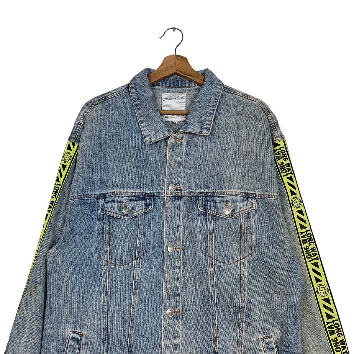 Japanese Brand Japanese Brand Growth By Grail Denim Jacket Size US L / EU 52-54 / 3 - 2 Thumbnail