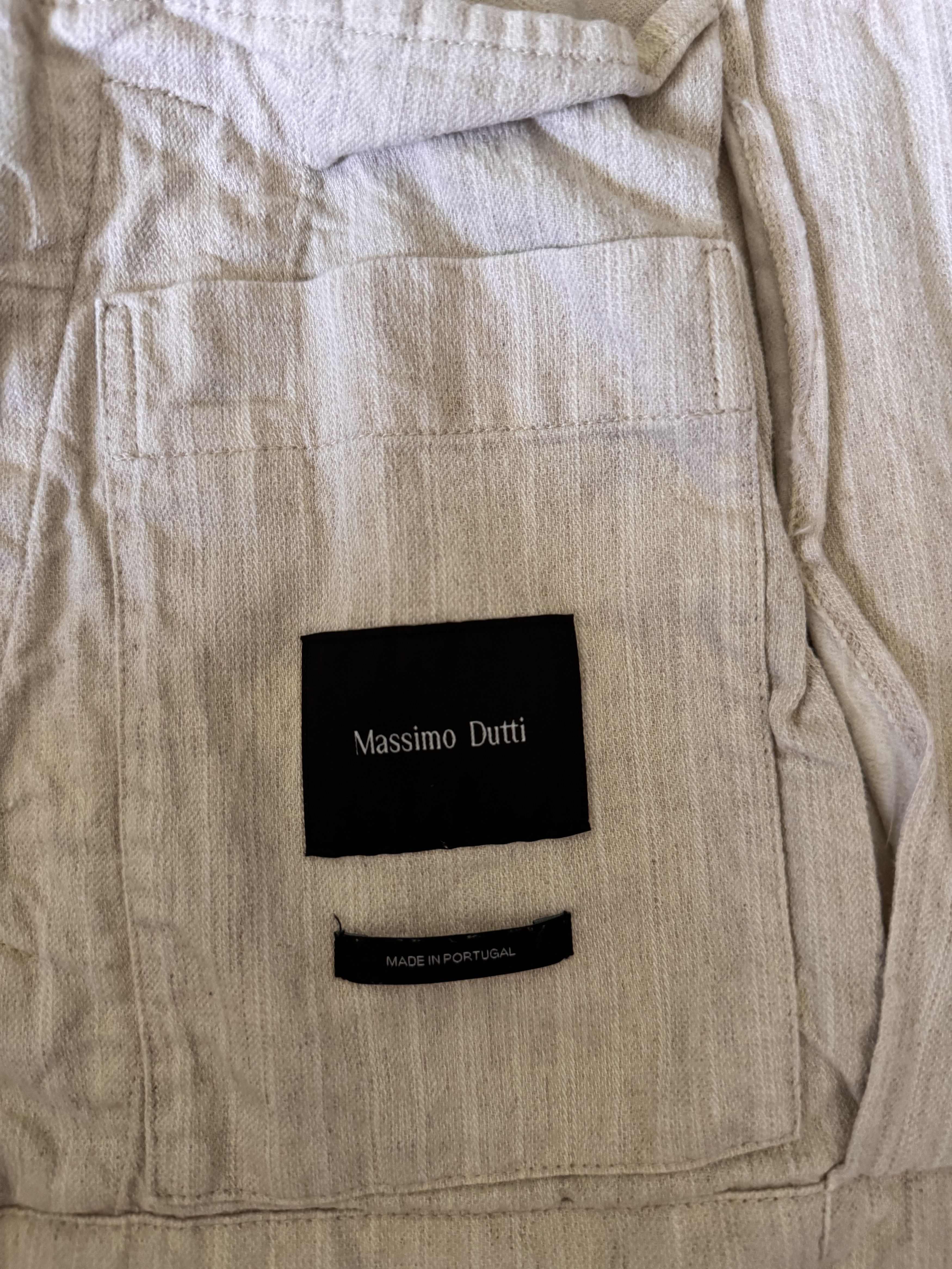Massimo Dutti MASSIMO DUTTI COTTON BLEND STRIPED BOMBER JACKET Size US M / EU 48-50 / 2 - 4 Thumbnail