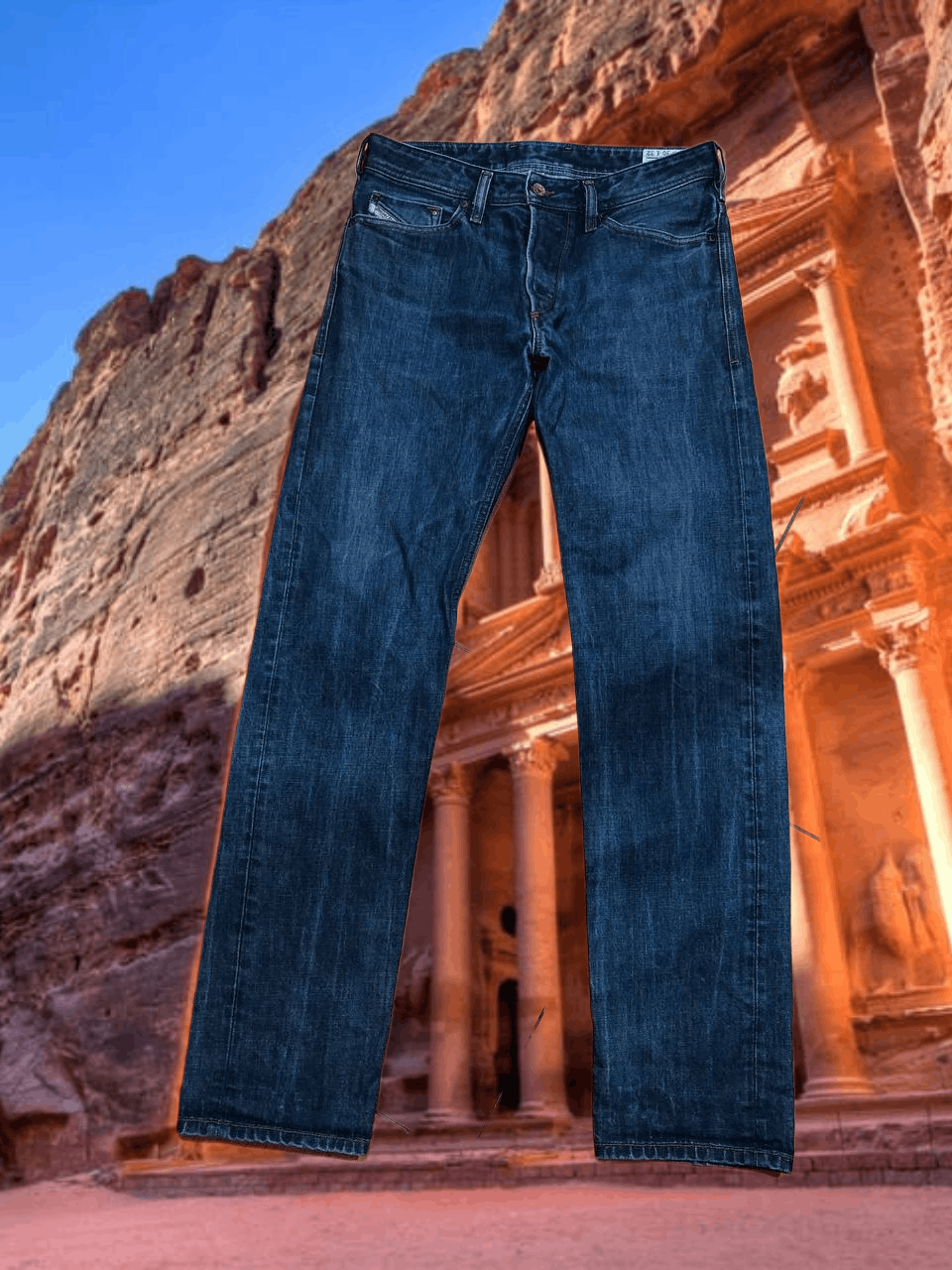 Diesel DIESEL Distressed Jeans KOOLTER slim-tapered Y2K Vintage Size US 30 / EU 46 - 1 Thumbnail