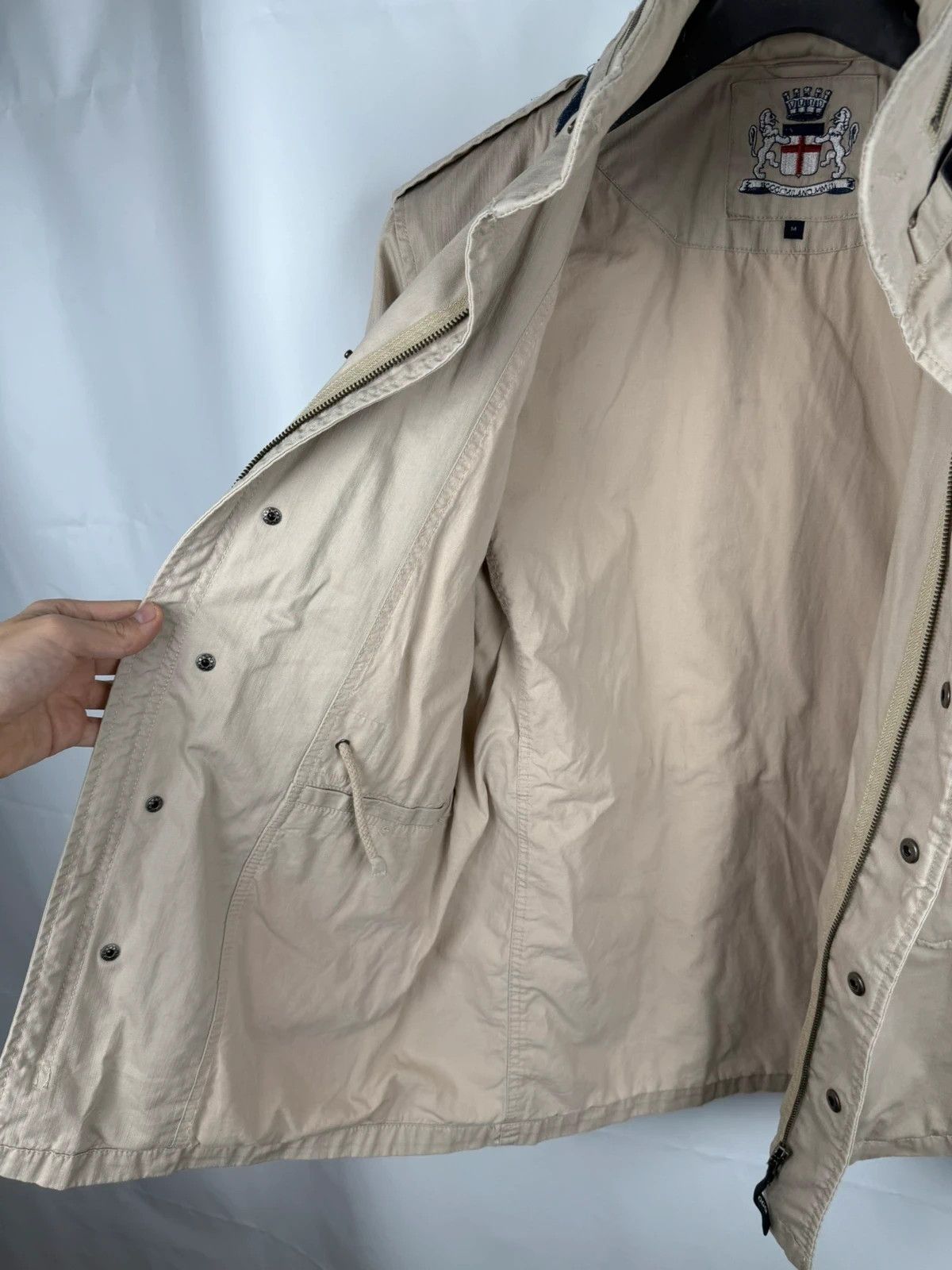 Boggi Boggi Milano M65 Jacket Cotton Men size M Size US M / EU 48-50 / 2 - 13 Thumbnail