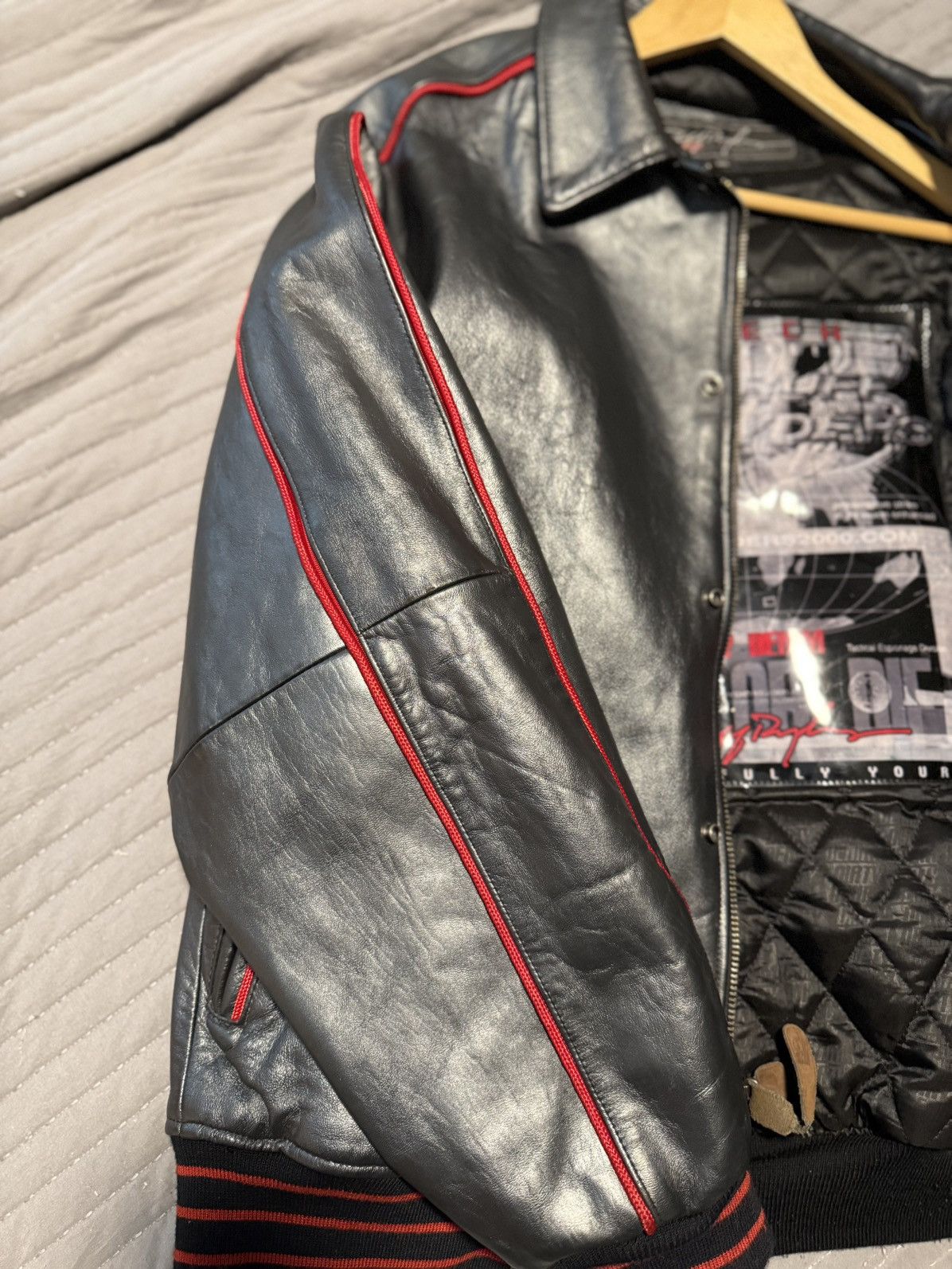 Ruff Ryders Vintage Ruff Ryders Leather Jacket Ride or Die DMX Era Biker Size US XXL / EU 58 / 5 - 4 Thumbnail