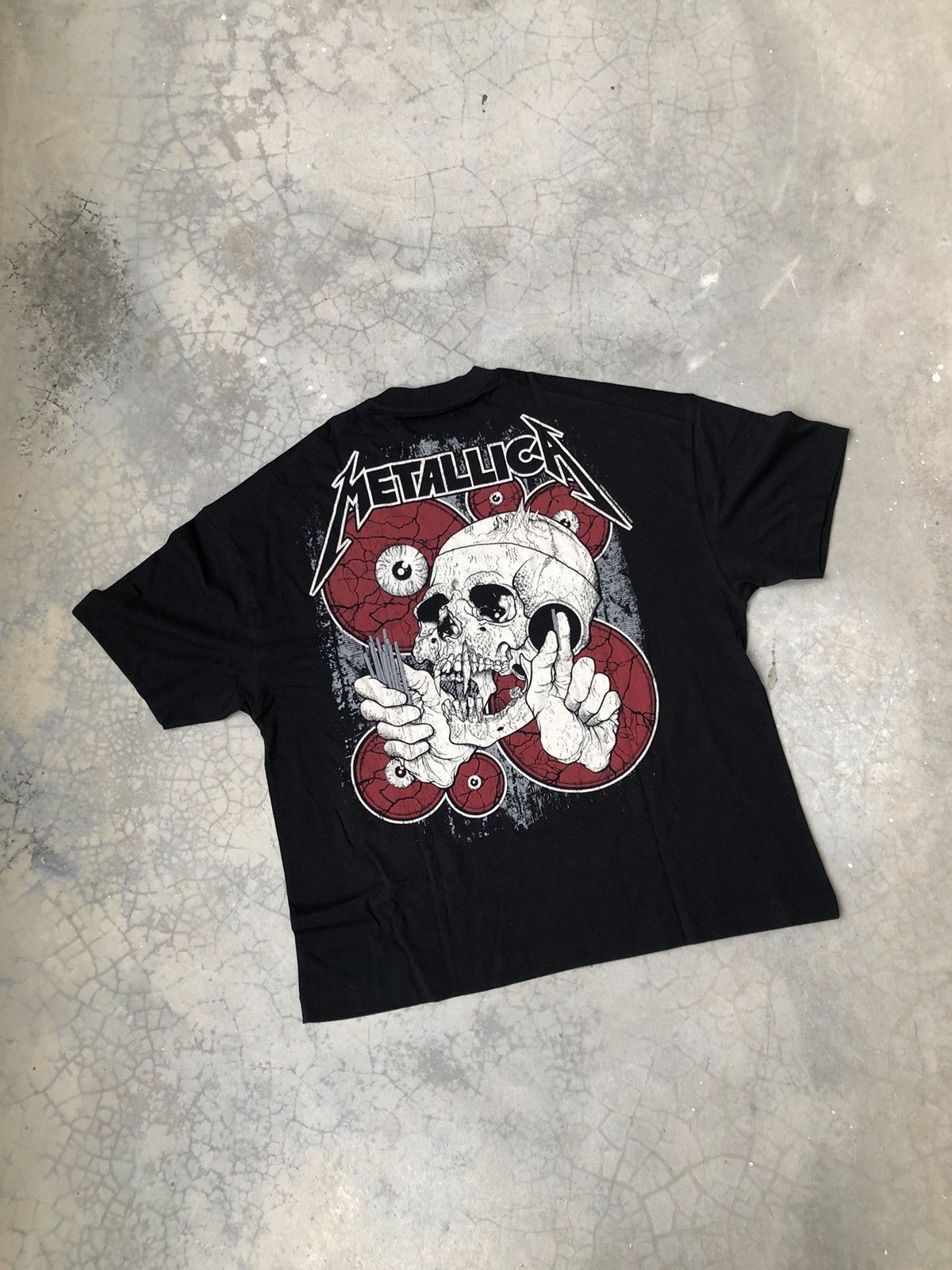 Band Tees × Metallica Topman Metallica Skull Oversized Tee Size US XL / EU 56 / 4 - 2 Thumbnail