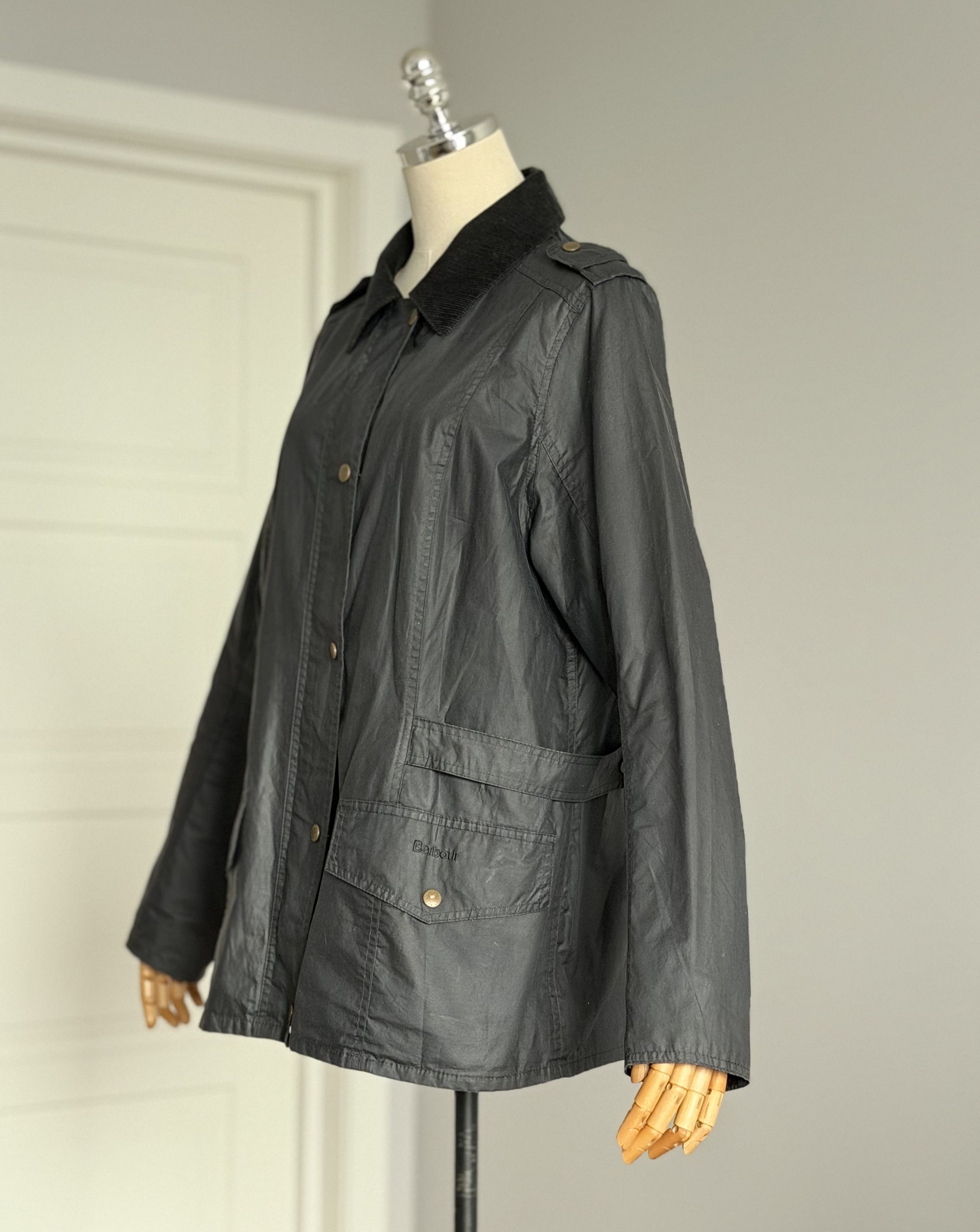 Barbour BARBOUR Tennant Wax Jacket Black Made E Rewax British Style Size XXL / US 16-18 / IT 52-54 - 4 Thumbnail