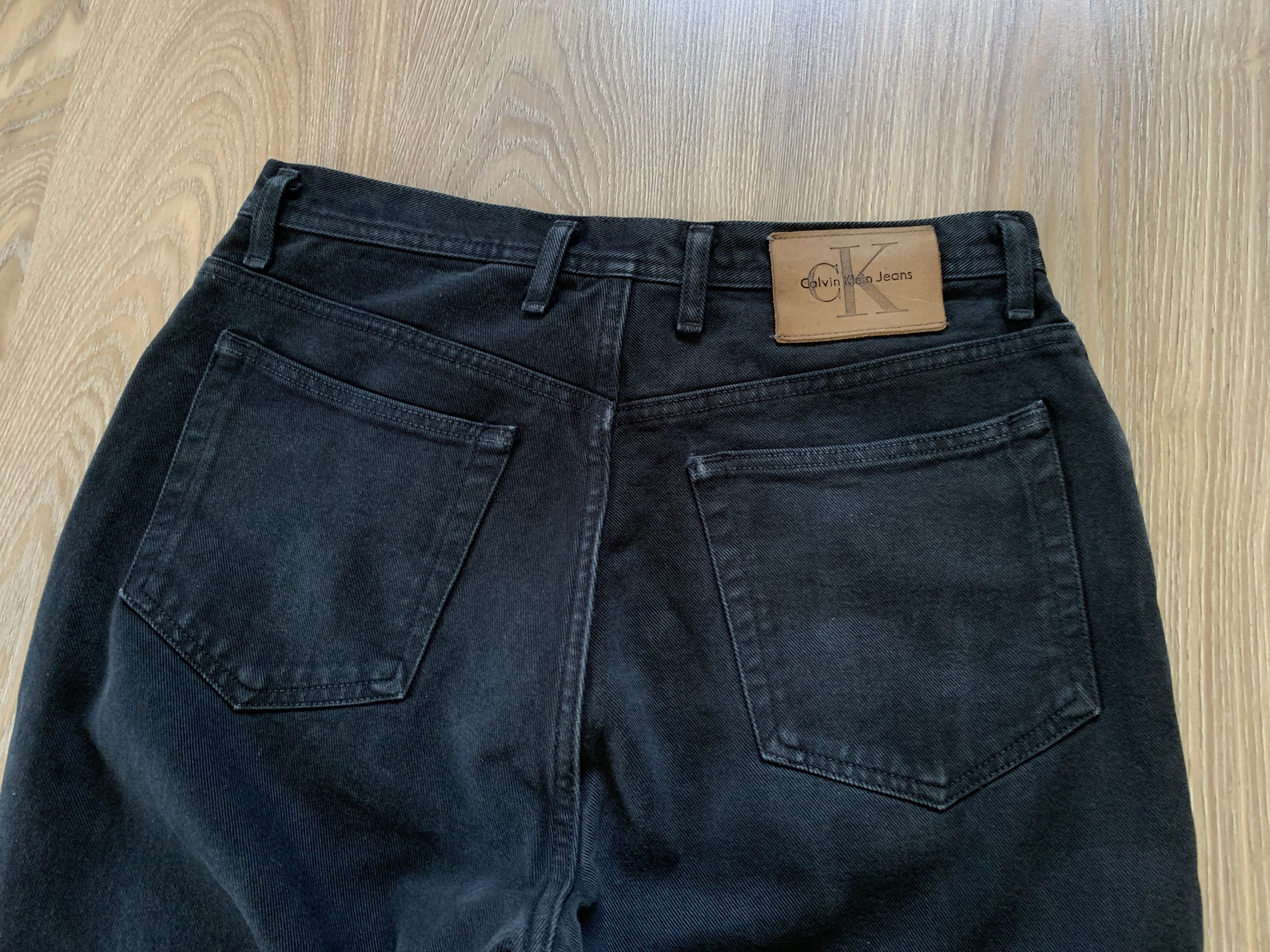 Calvin Klein × Denime Vintage Calvin Klein Black Denim Jeans Size US 32 / EU 48 - 9 Thumbnail