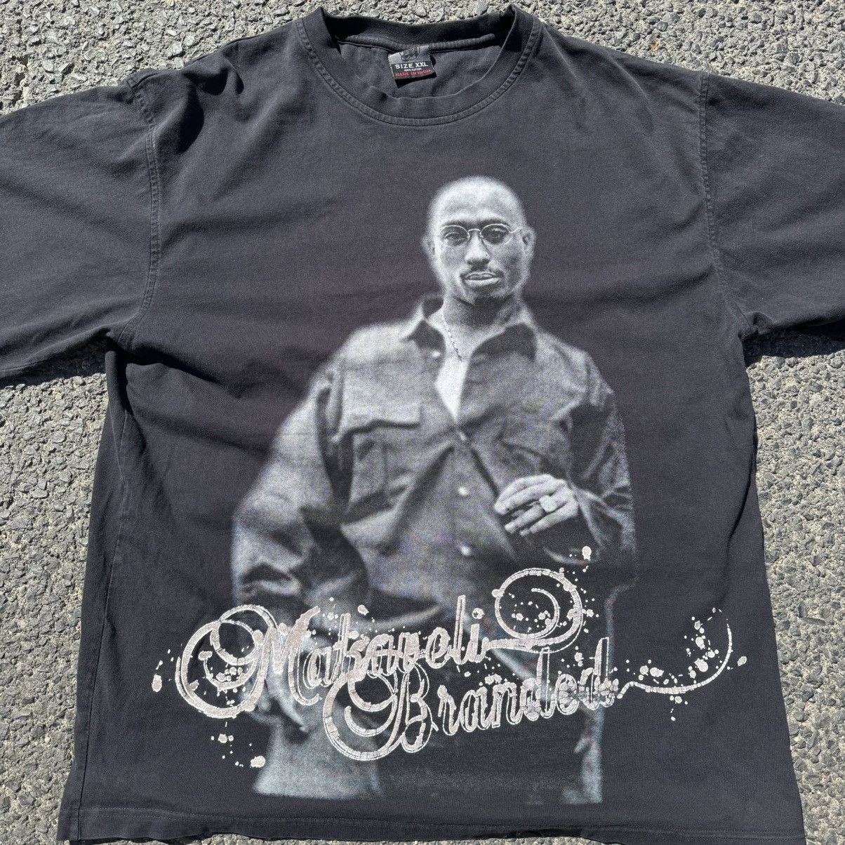 Makaveli × Vintage Vintage Makaveli Branded Oversized Washed Tupac Tshirt XXL Size US XXL / EU 58 / 5 - 11 Thumbnail