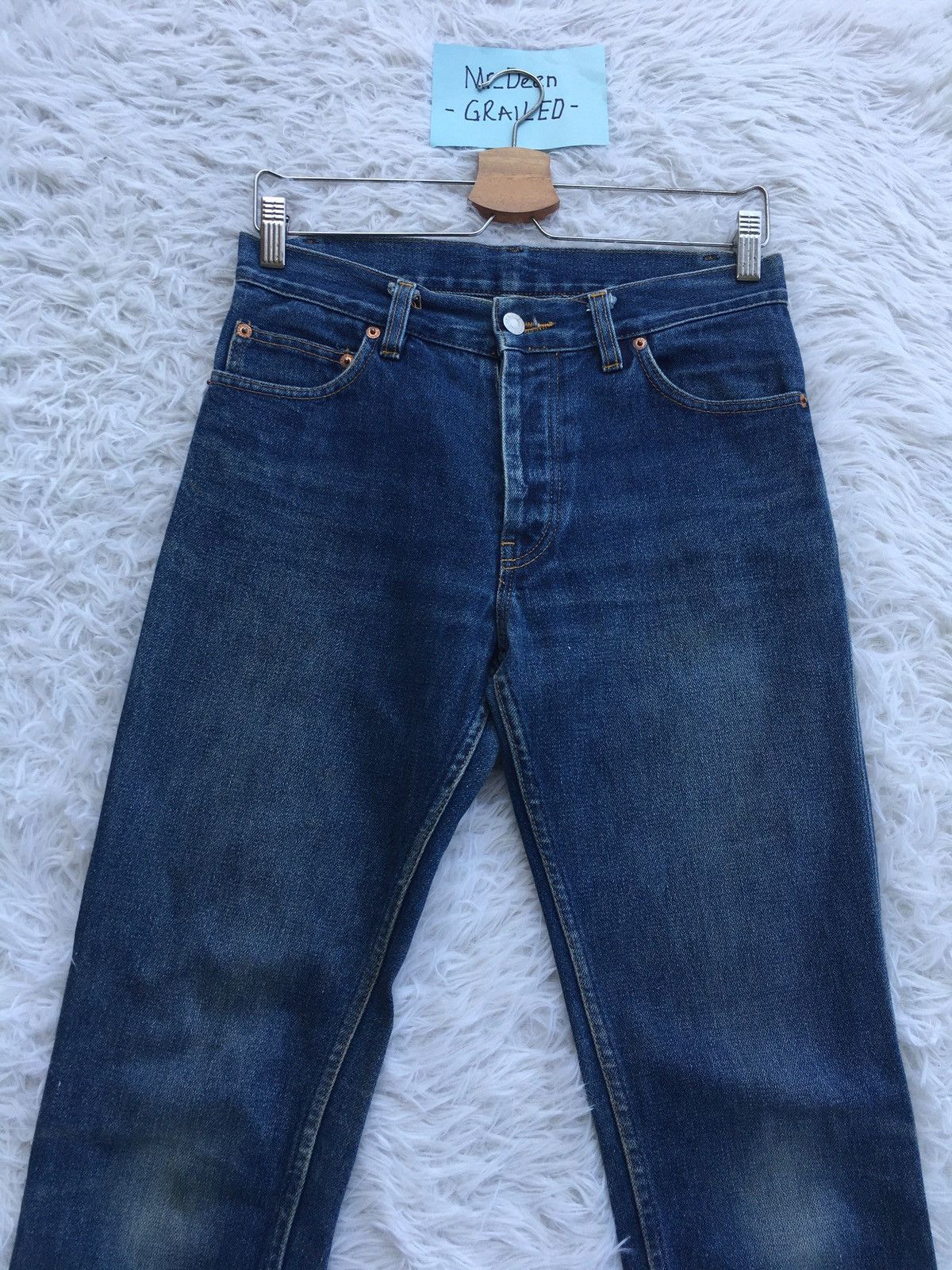 Helmut Lang Rare Vintage Helmut Lang Produced 1996 Straight Cut Denim Size US 30 / EU 46 - 7 Thumbnail