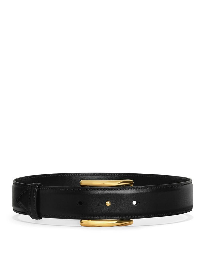 Alaia CURVED LEATHER BELT Size ONE SIZE - 1 Thumbnail