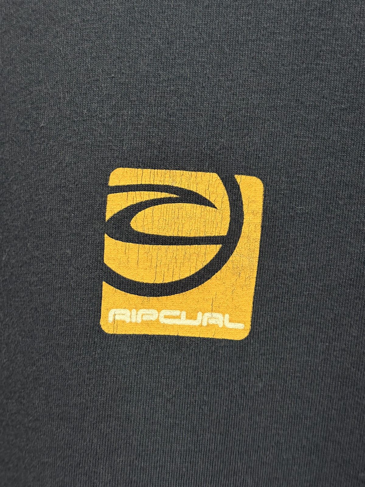 Quiksilver × Rip Curl × Vintage Vintage 90's RipCurl Surfing 2 Tones L/S T-Shirt Size US M / EU 48-50 / 2 - 5 Thumbnail