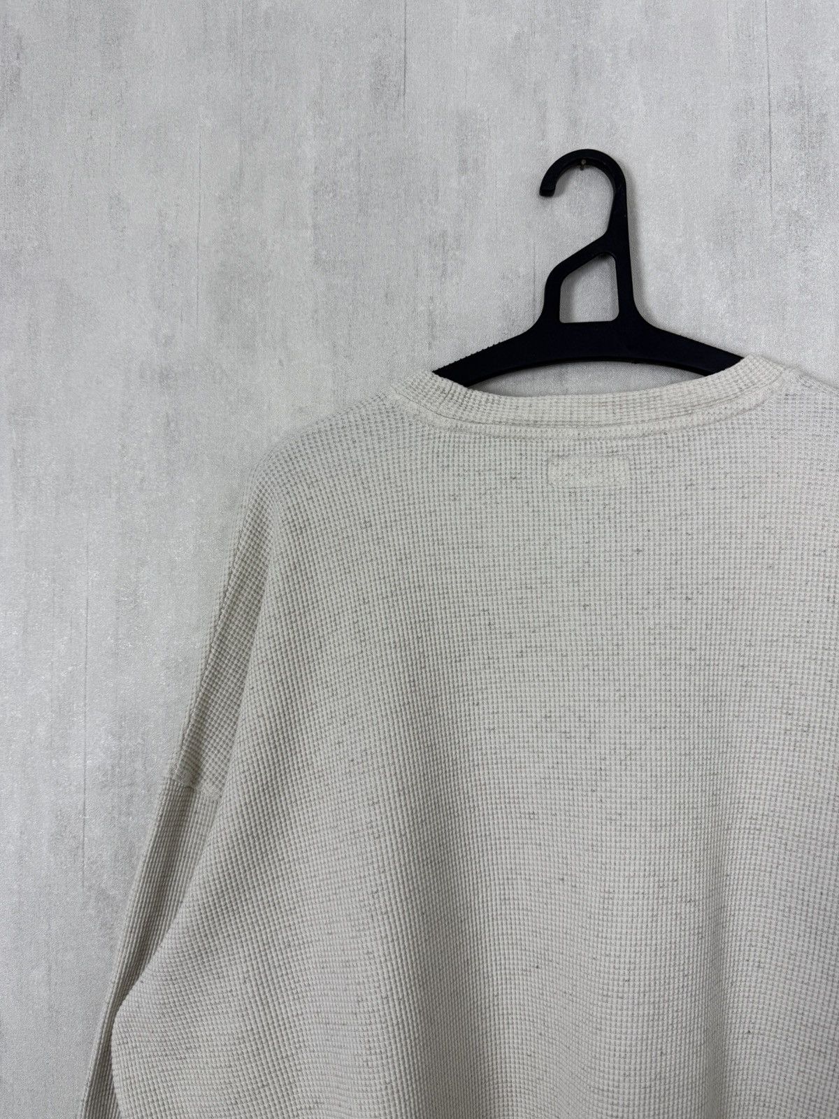 Universal Works Universal Works Men’s Waffle Knit Cotton Sweatshirt Size M Size US M / EU 48-50 / 2 - 11 Thumbnail
