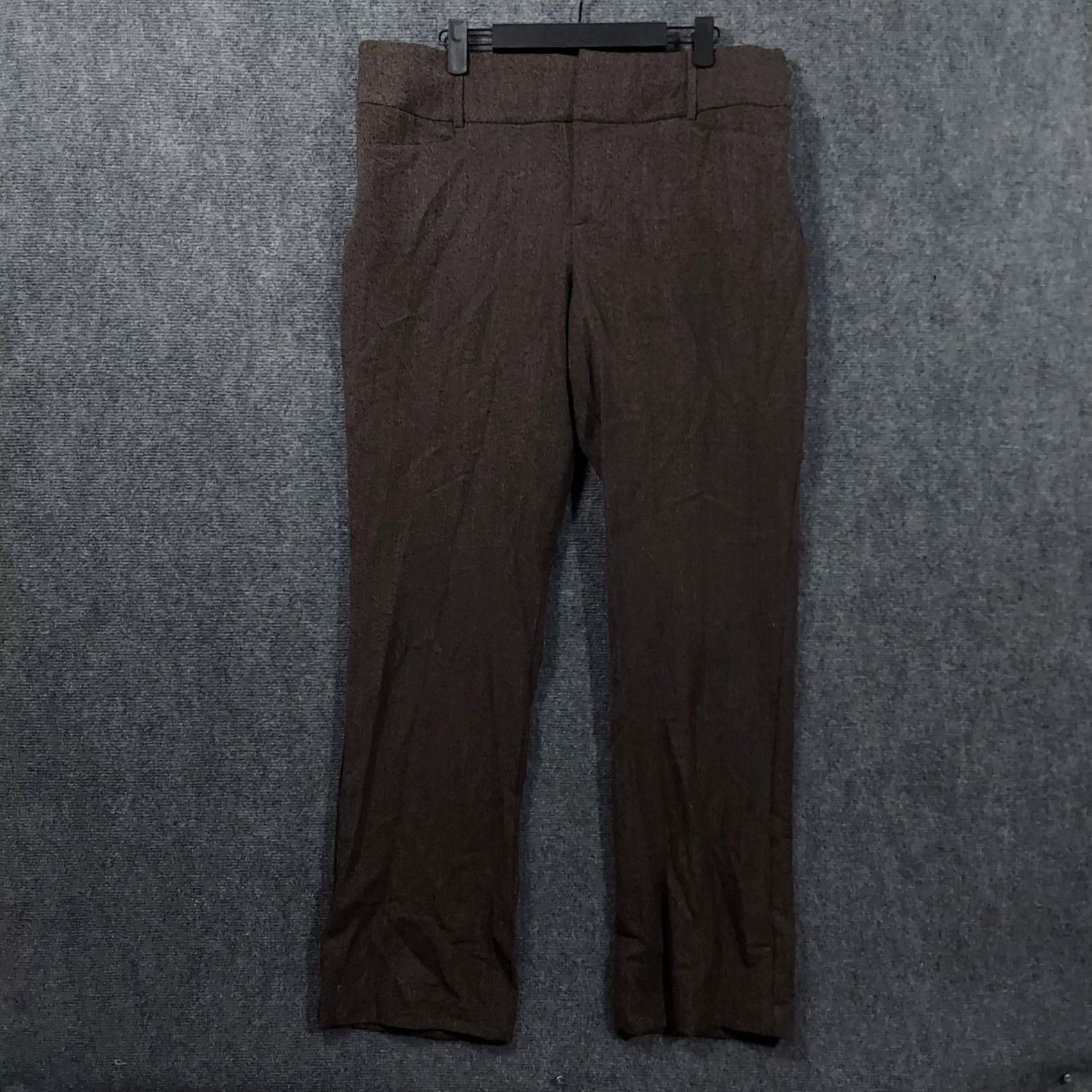 Apt. 9 Apt. 9 Womens Brown Bootcut Pants Stretch Waistline Size 36" / US 14 / IT 50 - 3 Thumbnail