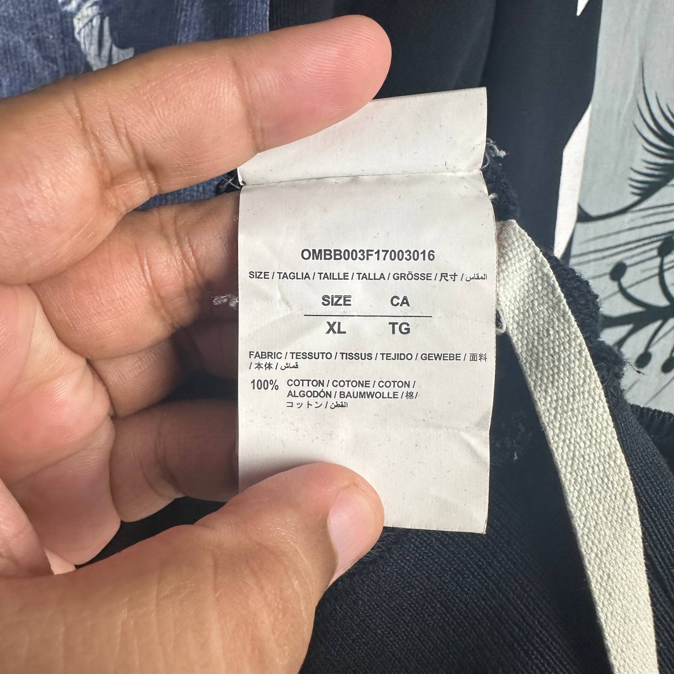Off-White FW17 Off-White × Virgil Abloh Caravaggio Hoodie Size US XL / EU 56 / 4 - 11 Thumbnail