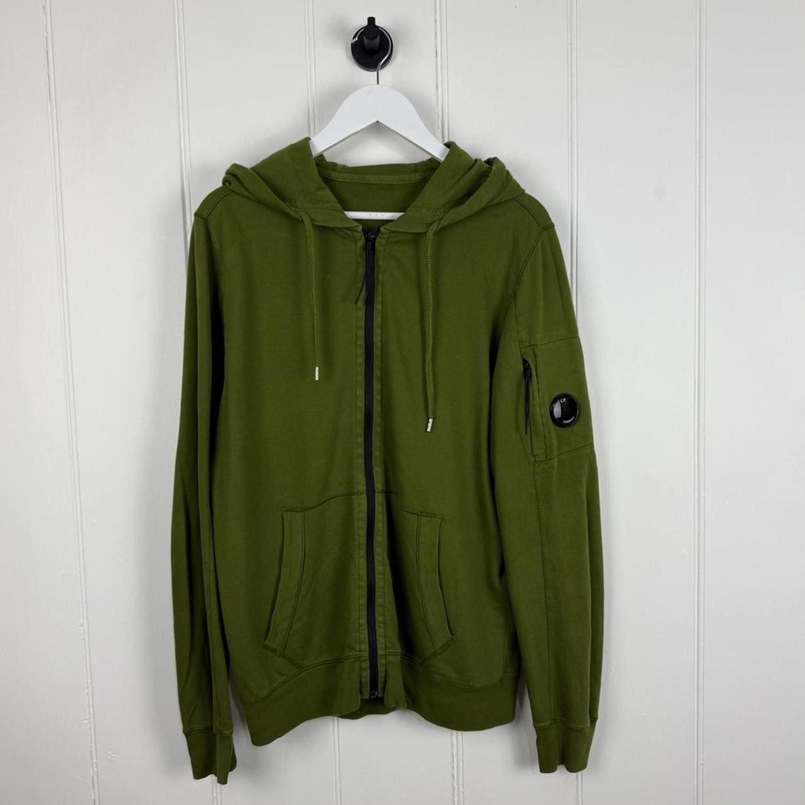 C.P. Company CP Company Lightweight Zip Up Hoodie Size US XL / EU 56 / 4 - 1 Thumbnail