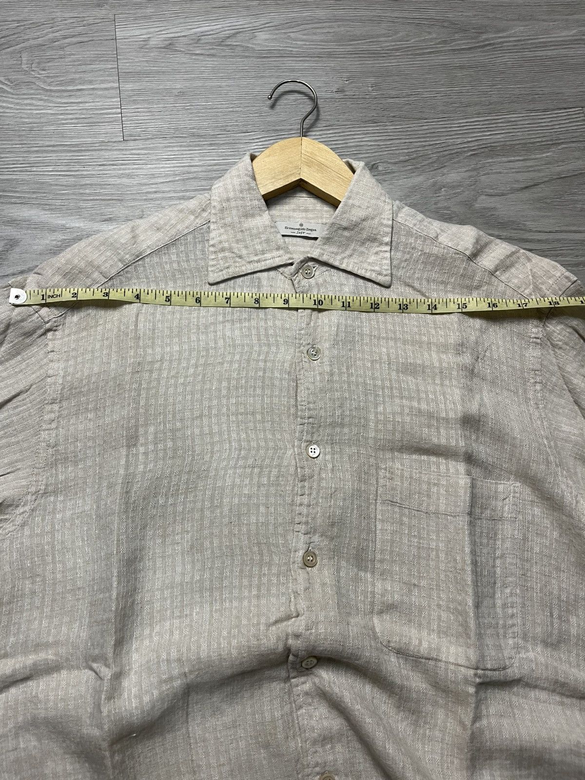 Ermenegildo Zegna Ermenegildo zegna Linen Shirt Size US L / EU 52-54 / 3 - 11 Thumbnail