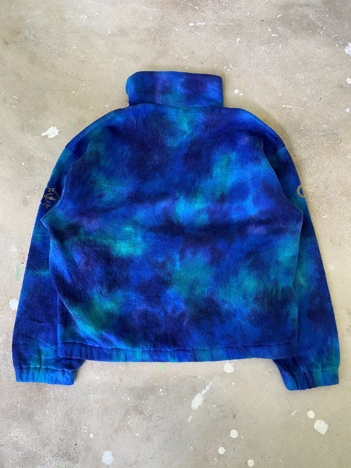 Goldwin Vintage Goldwin Japan Abstract Fleece Pullover Jacket Size US L / EU 52-54 / 3 - 13 Thumbnail