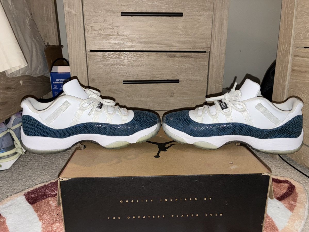 Jordan Brand Jordan 11 blue snake skin Size US 10 / EU 43 - 5 Thumbnail