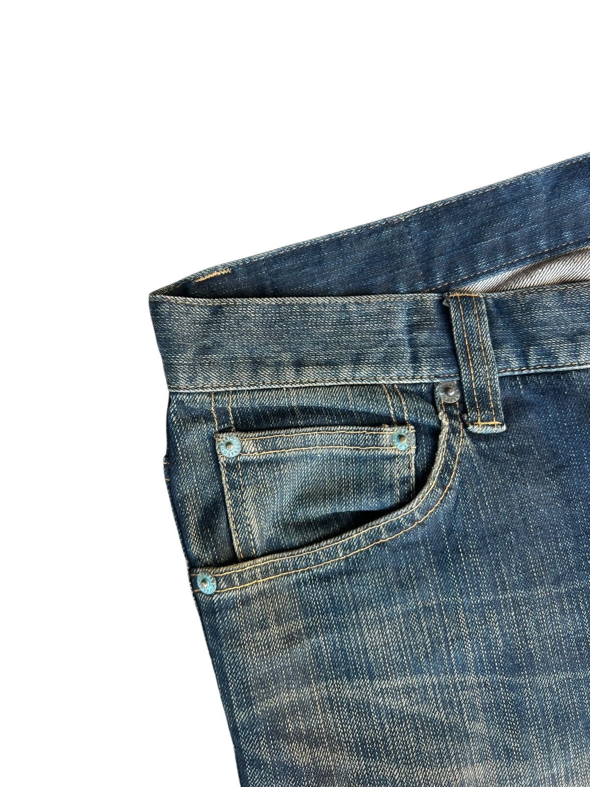 Tornado Mart Trashed Tornado Mart Distress Dirty Mud Denim Flare Jeans Size US 33 - 9 Thumbnail