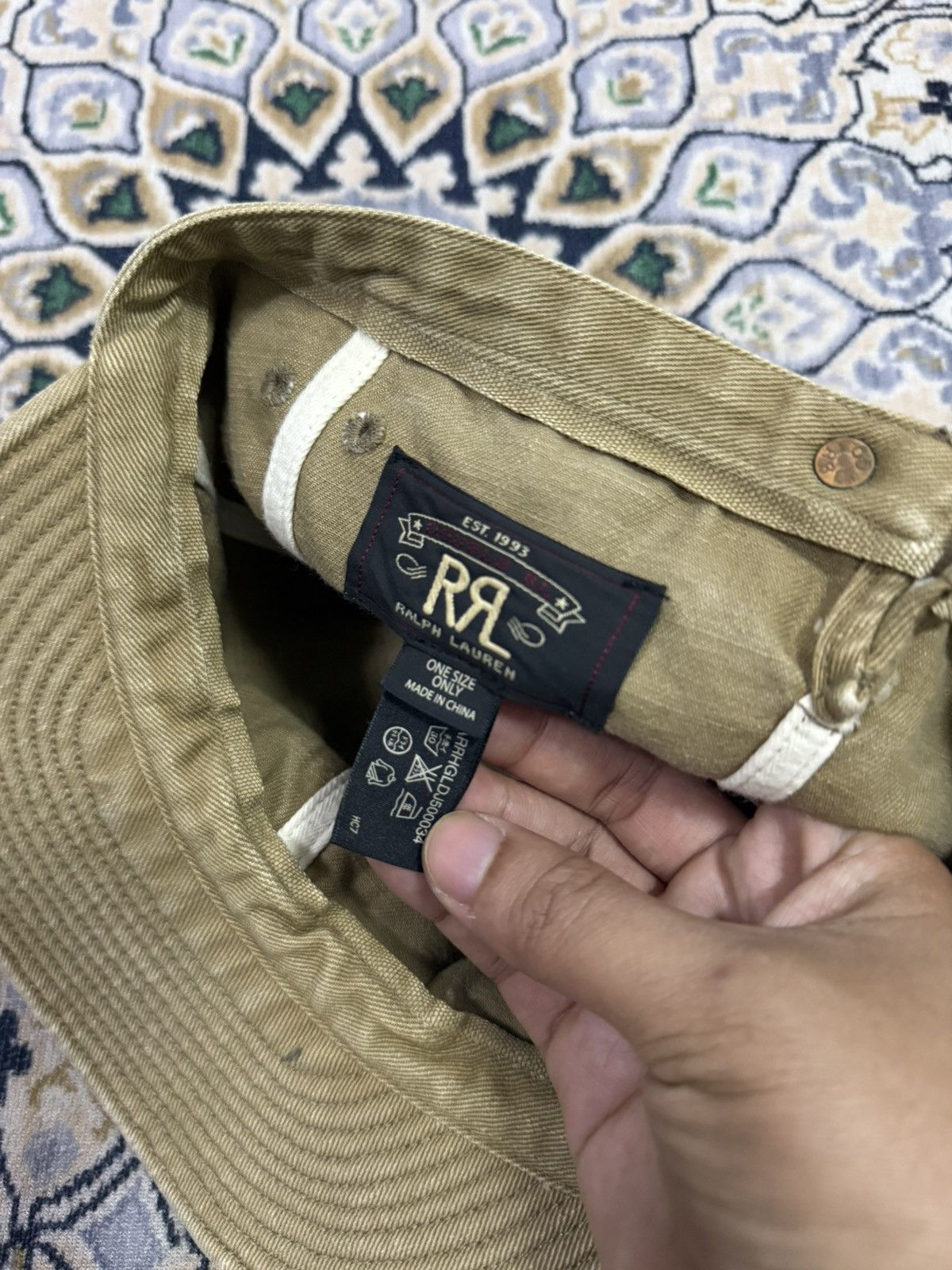 Ralph Lauren Rare vintage Double Ralph Lauren hat Size ONE SIZE - 7 Thumbnail