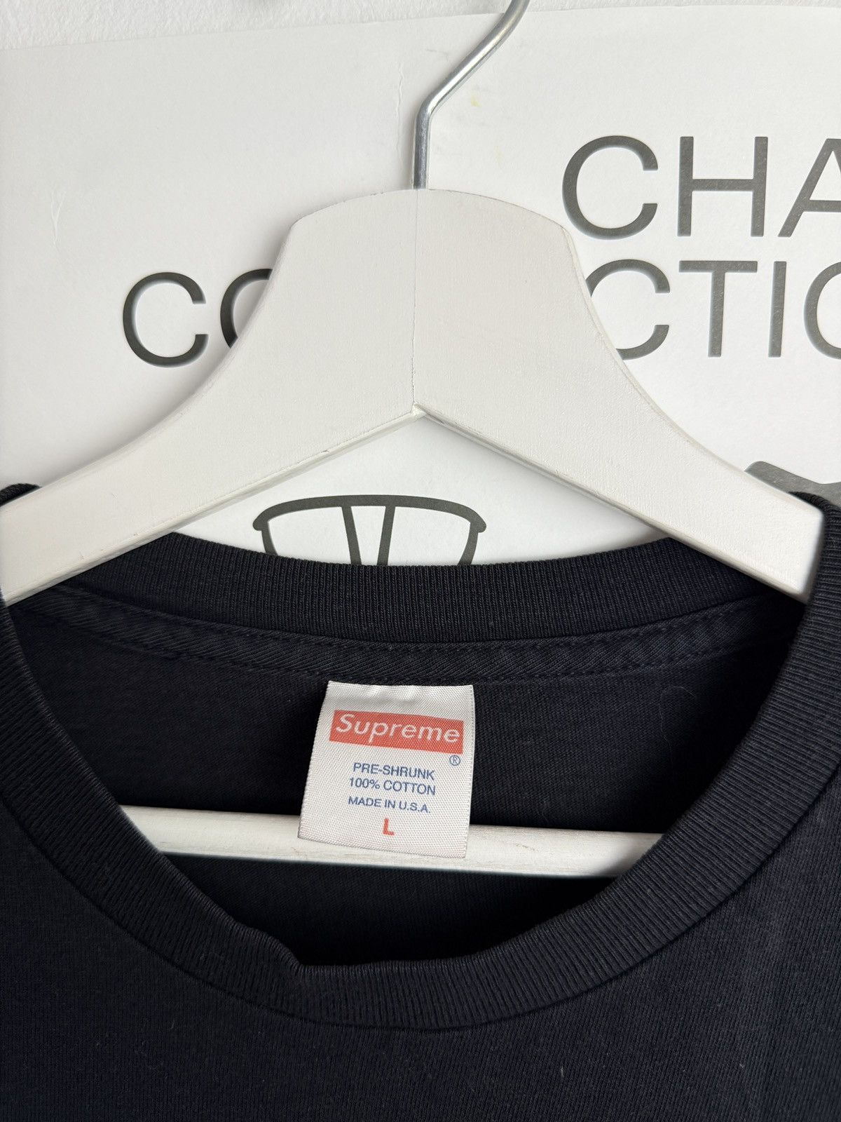 Designer × Supreme Supreme kids Jesus Christ what happened t-shirt L skate rare Size US L / EU 52-54 / 3 - 4 Thumbnail