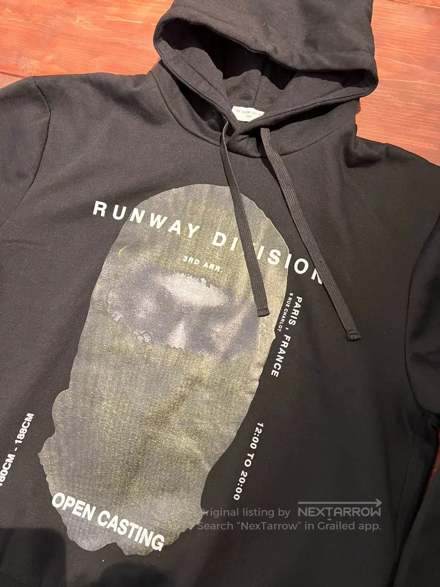 Ih Nom Uh Nit black graphic hoodie size medium. Size US M / EU 48-50 / 2 - 2 Thumbnail