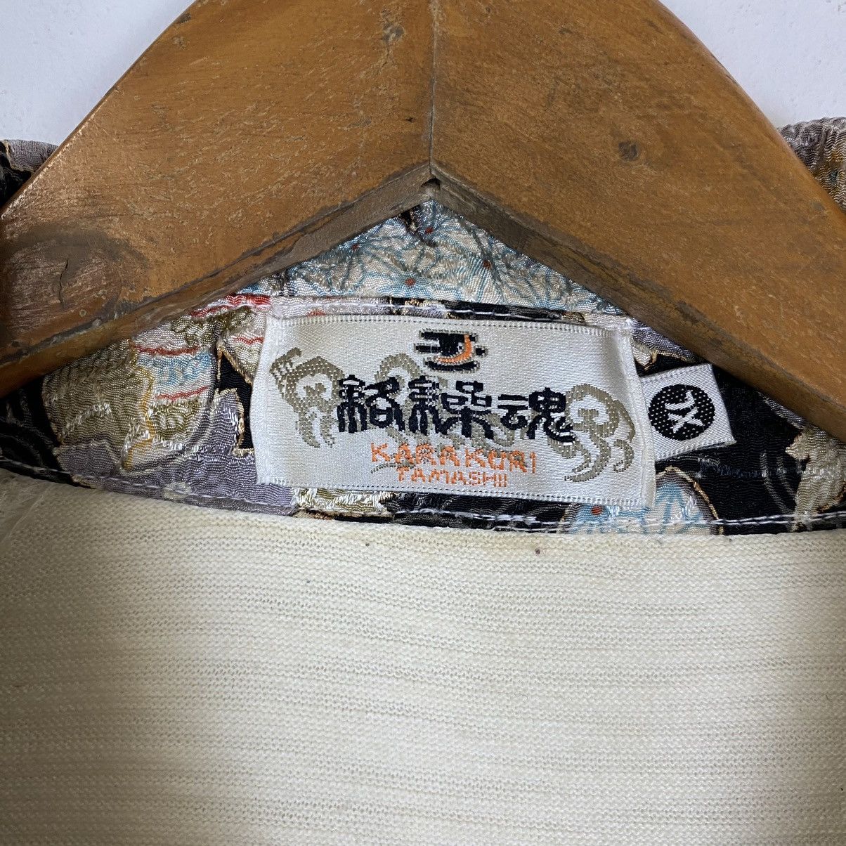 Japanese Brand ✨Nice design Karakushi Tamashi japanese vintage motif shirt Size US M / EU 48-50 / 2 - 9 Thumbnail