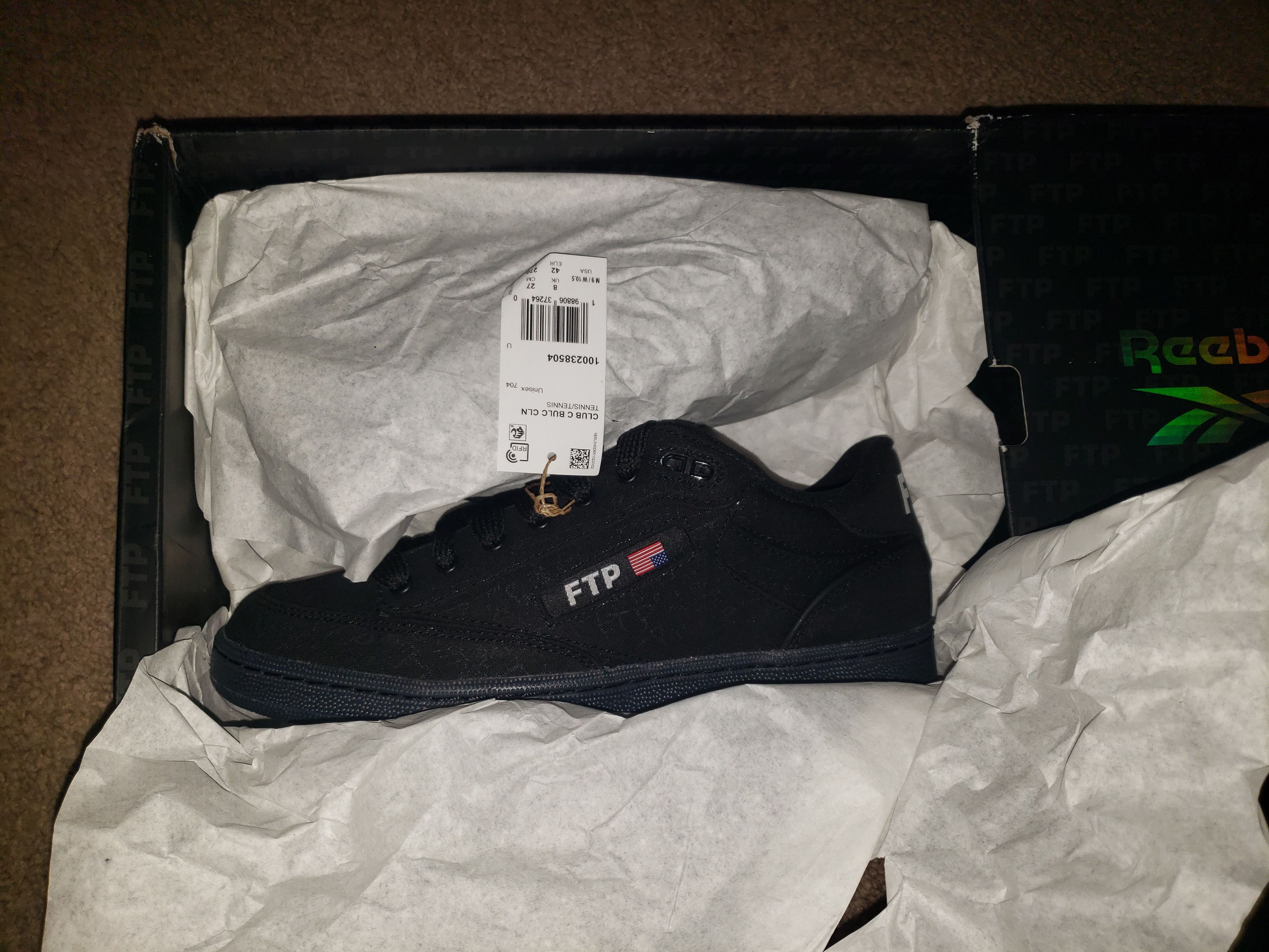 Fuck The Population FTP + REEBOK CLUB C BULC Shoes Size US 9 / EU 42 - 5 Thumbnail