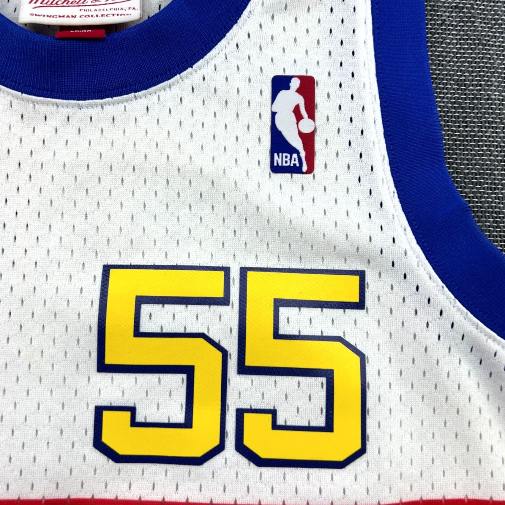 Mitchell & Ness Mitchell & Ness Denver Nuggets Jersey Mens Sz S 1991-92 Dikembe Mutombo Swingman Basketball Size US S / EU 44-46 / 1 - 7 Thumbnail