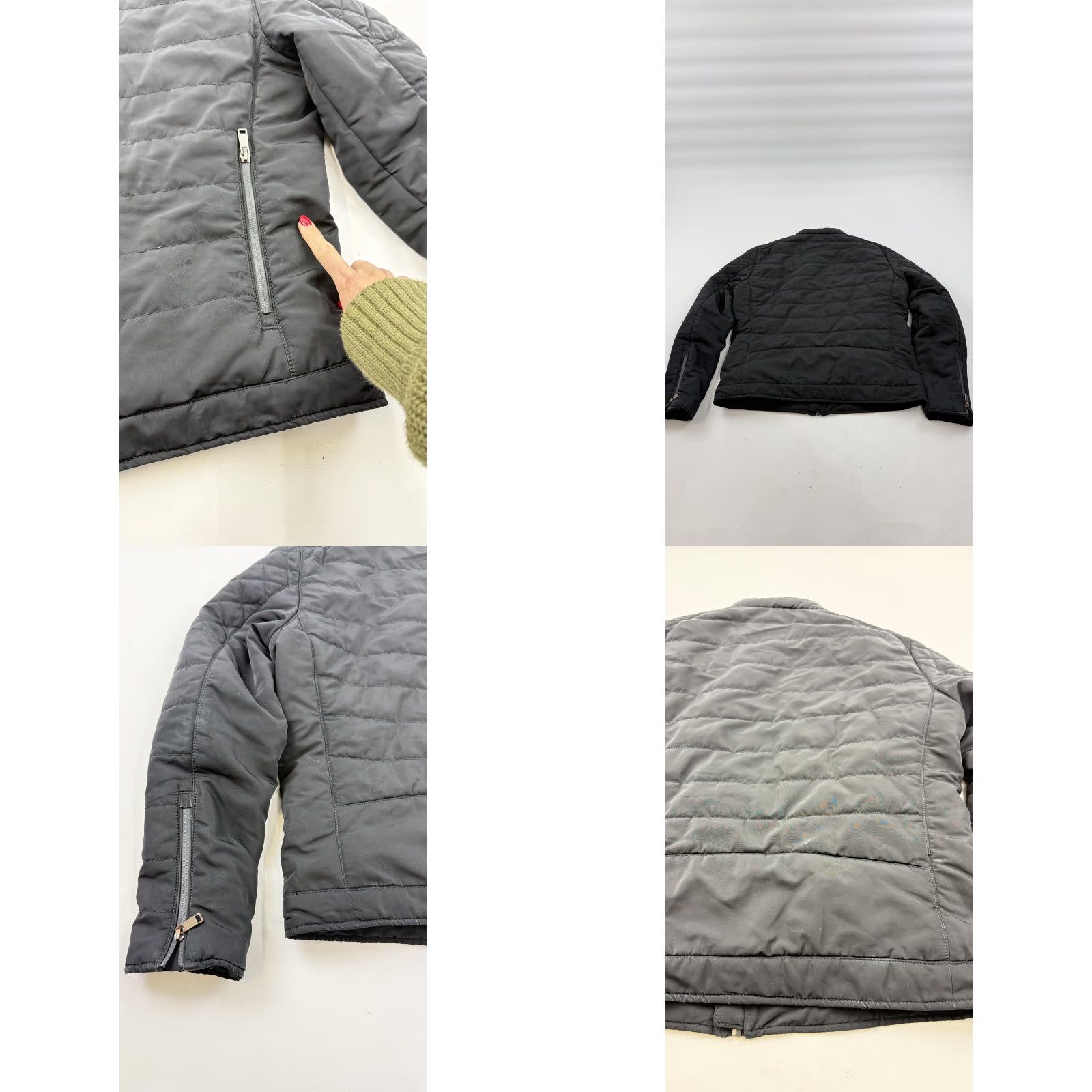 Zara Zara Jacket Mens Large Black Quilted Puffer Moto Zip Pockets Lightweight Jacket Mens Black Quilted Puffer Zip Pockets Lightweight Size US L / EU 52-54 / 3 - 9 Thumbnail