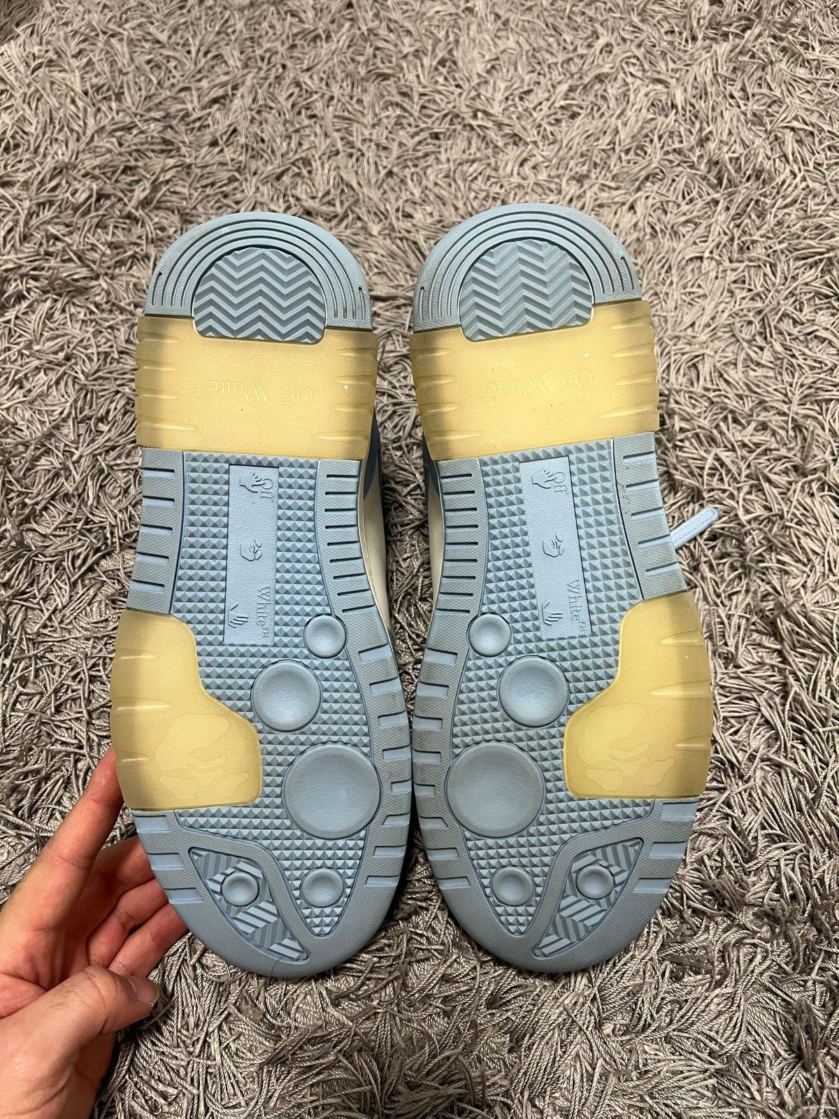 Off-White Off White Out Of Office Calf leather sneaker Size US 8.5 / EU 41-42 - 5 Thumbnail