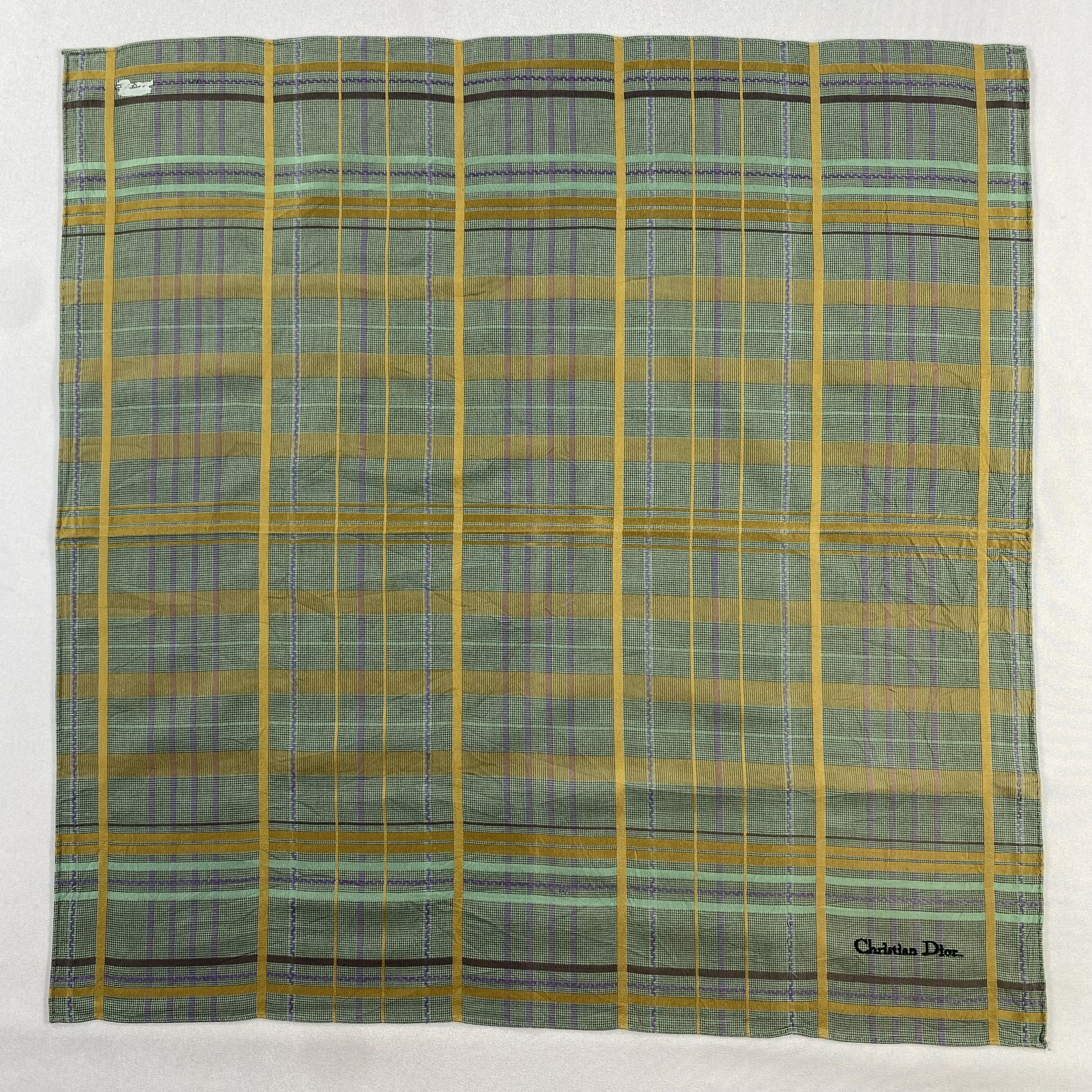 Vintage Christian Dior Monsieur Handkerchief / Neckerchief-P1631 Size ONE SIZE - 1 Thumbnail