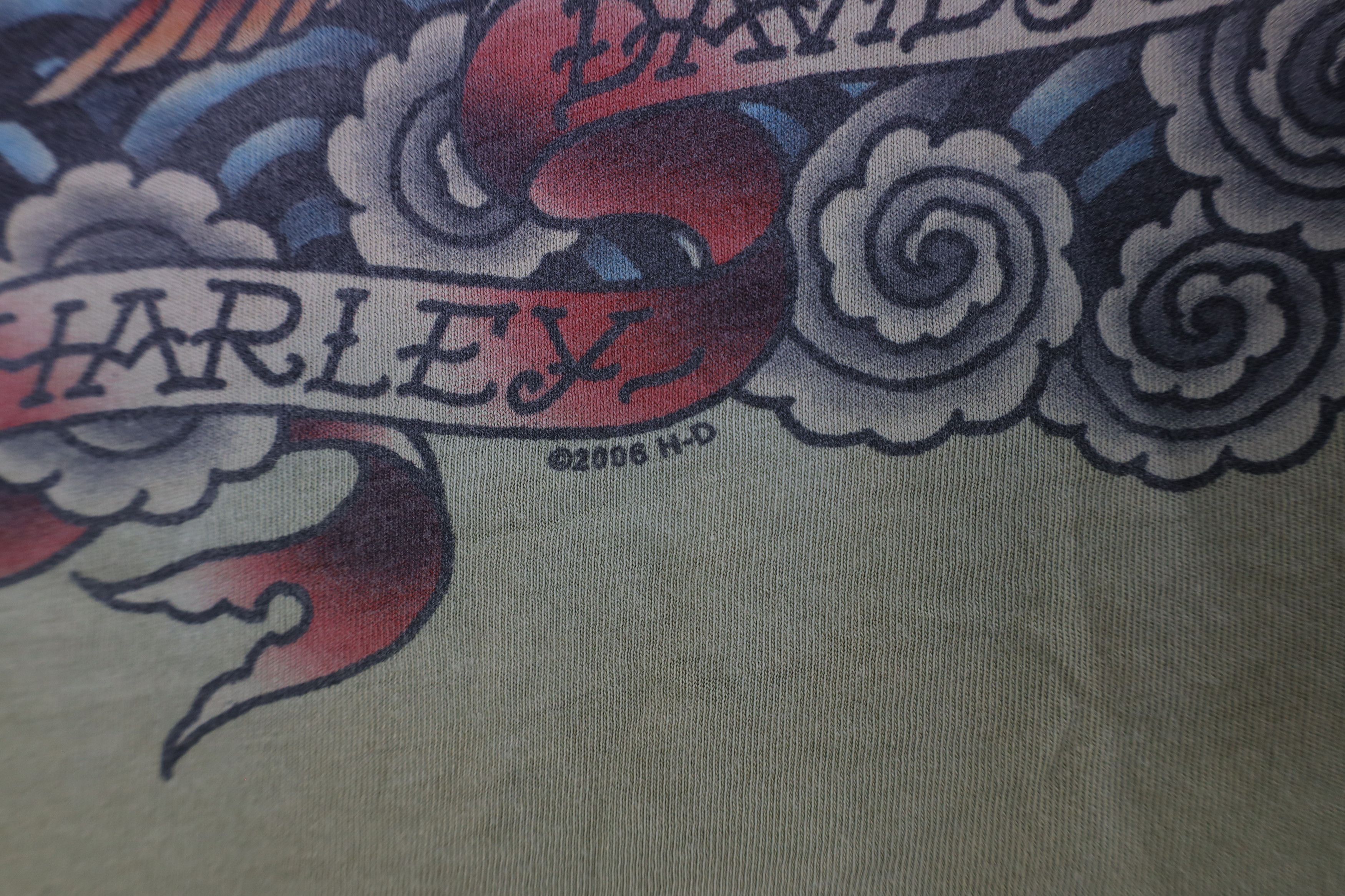 Harley Davidson × Vintage Vintage tg Y2K Harley Davidson Eagle Tank Top T-Shirt USA Size XL / US 12-14 / IT 48-50 - 5 Thumbnail