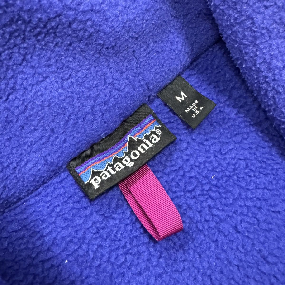 Patagonia × Vintage Vintage Patagonia Nylon Pocket Full Zip Fleece Jacket 90s Size US M / EU 48-50 / 2 - 14 Thumbnail